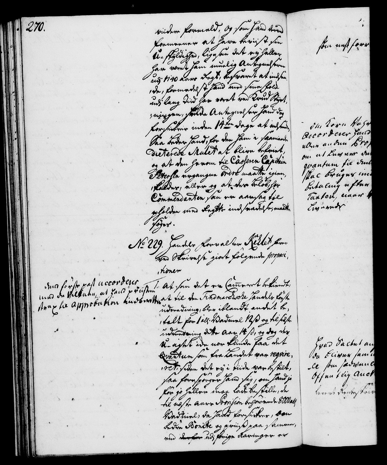Rentekammeret, Kammerkanselliet, RA/EA-3111/G/Gh/Gha/L0024: Norsk ekstraktmemorialprotokoll (merket RK 53.69), 1742-1743, p. 270