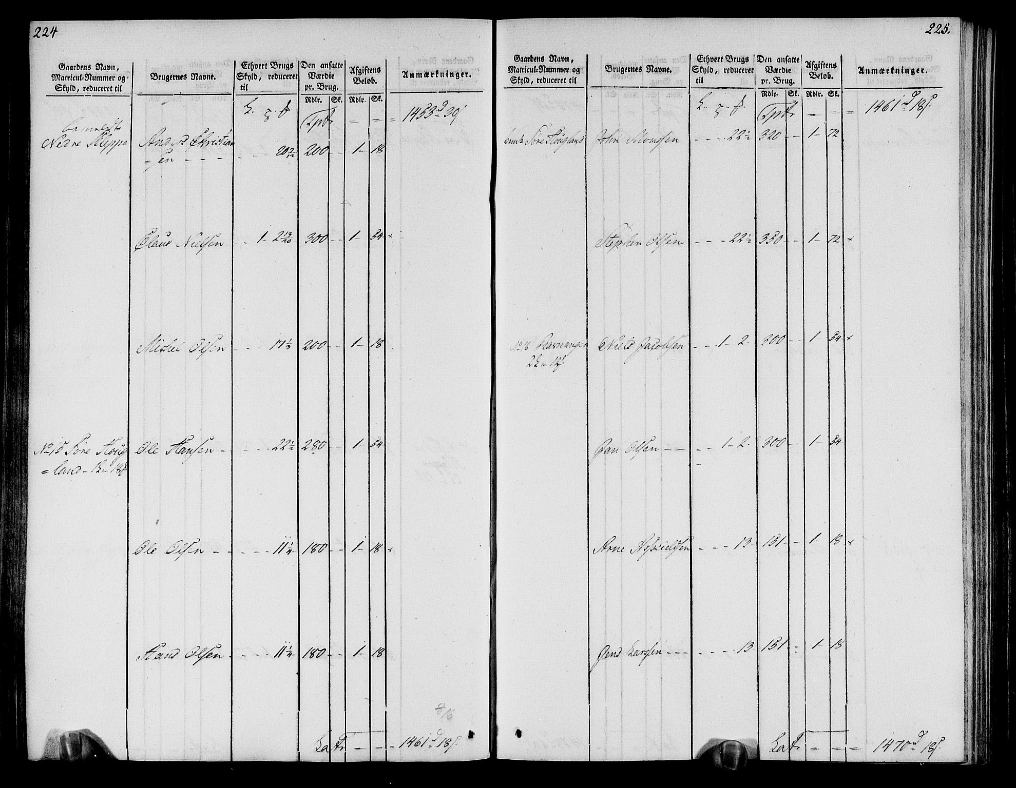 Rentekammeret inntil 1814, Realistisk ordnet avdeling, AV/RA-EA-4070/N/Ne/Nea/L0113: Nordhordland og Voss fogderi. Oppebørselsregister, 1803-1804, p. 119