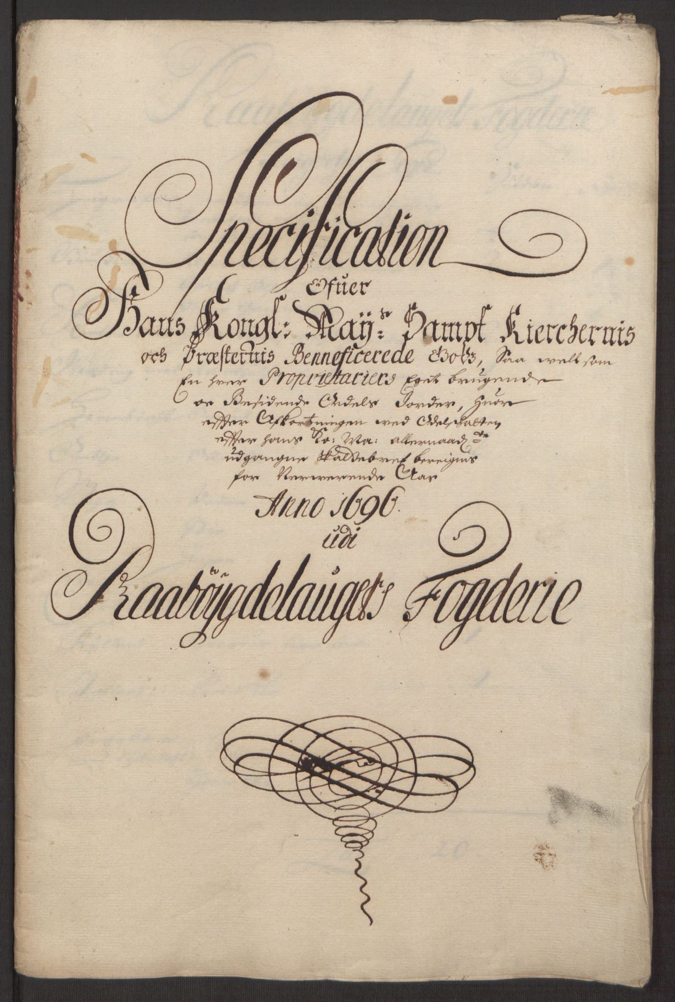 Rentekammeret inntil 1814, Reviderte regnskaper, Fogderegnskap, RA/EA-4092/R40/L2444: Fogderegnskap Råbyggelag, 1693-1696, p. 342