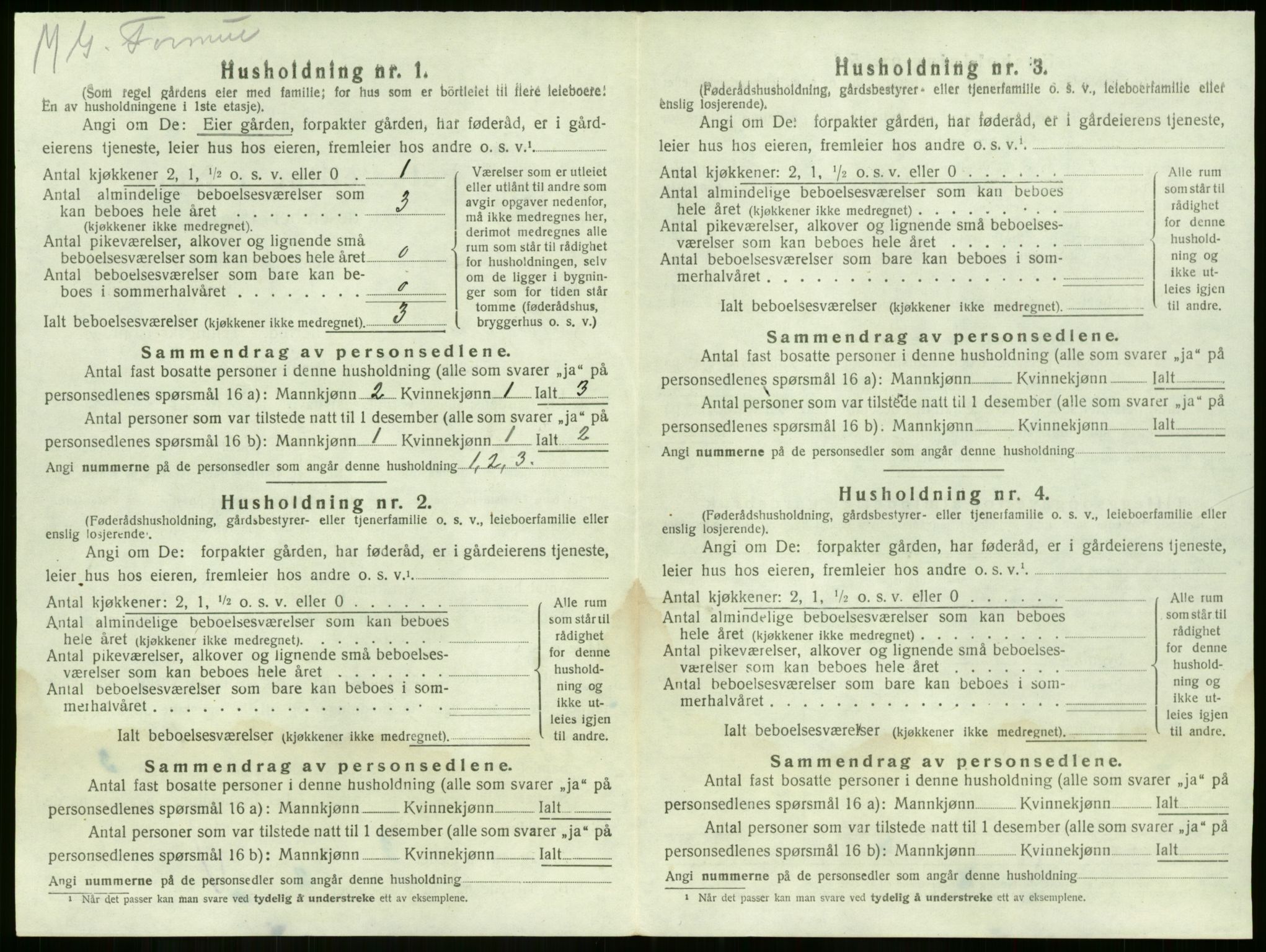 SAKO, 1920 census for Nøtterøy, 1920, p. 911