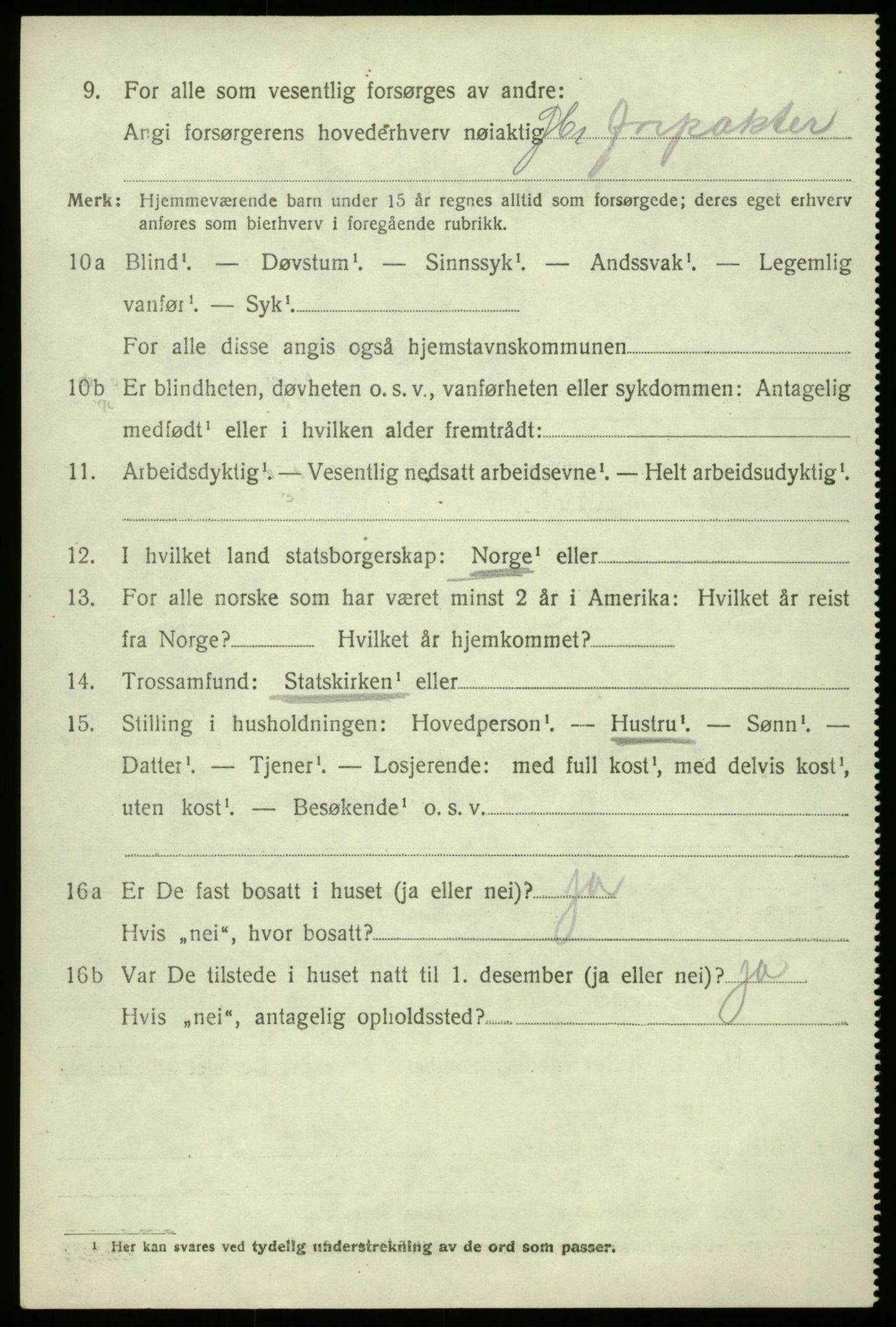 SAO, 1920 census for Hvaler, 1920, p. 5371