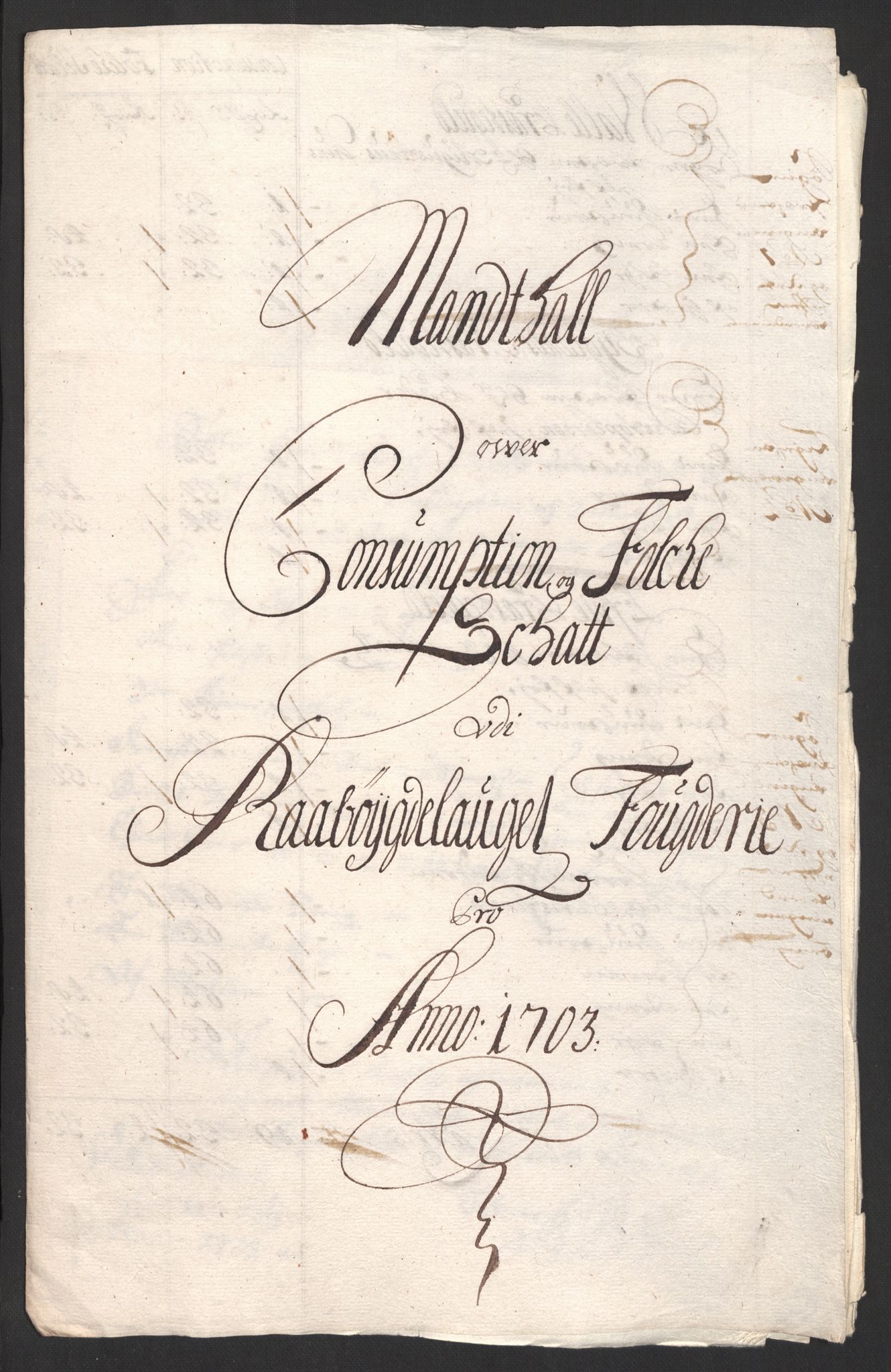 Rentekammeret inntil 1814, Reviderte regnskaper, Fogderegnskap, RA/EA-4092/R40/L2447: Fogderegnskap Råbyggelag, 1703-1705, p. 59