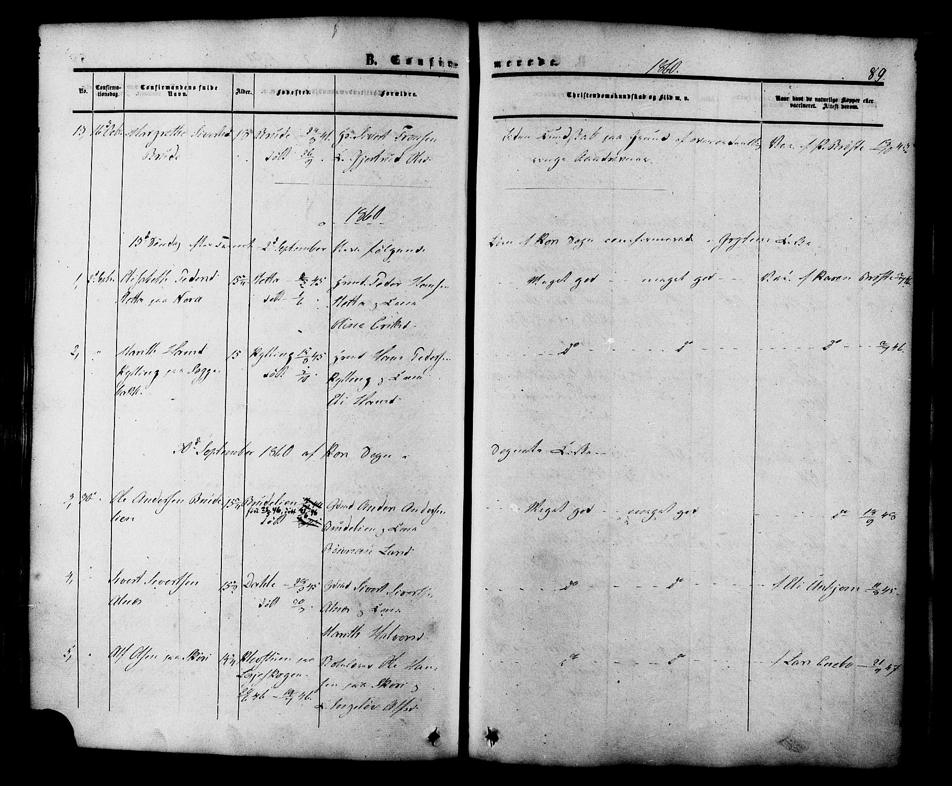 Ministerialprotokoller, klokkerbøker og fødselsregistre - Møre og Romsdal, SAT/A-1454/546/L0594: Parish register (official) no. 546A02, 1854-1882, p. 89