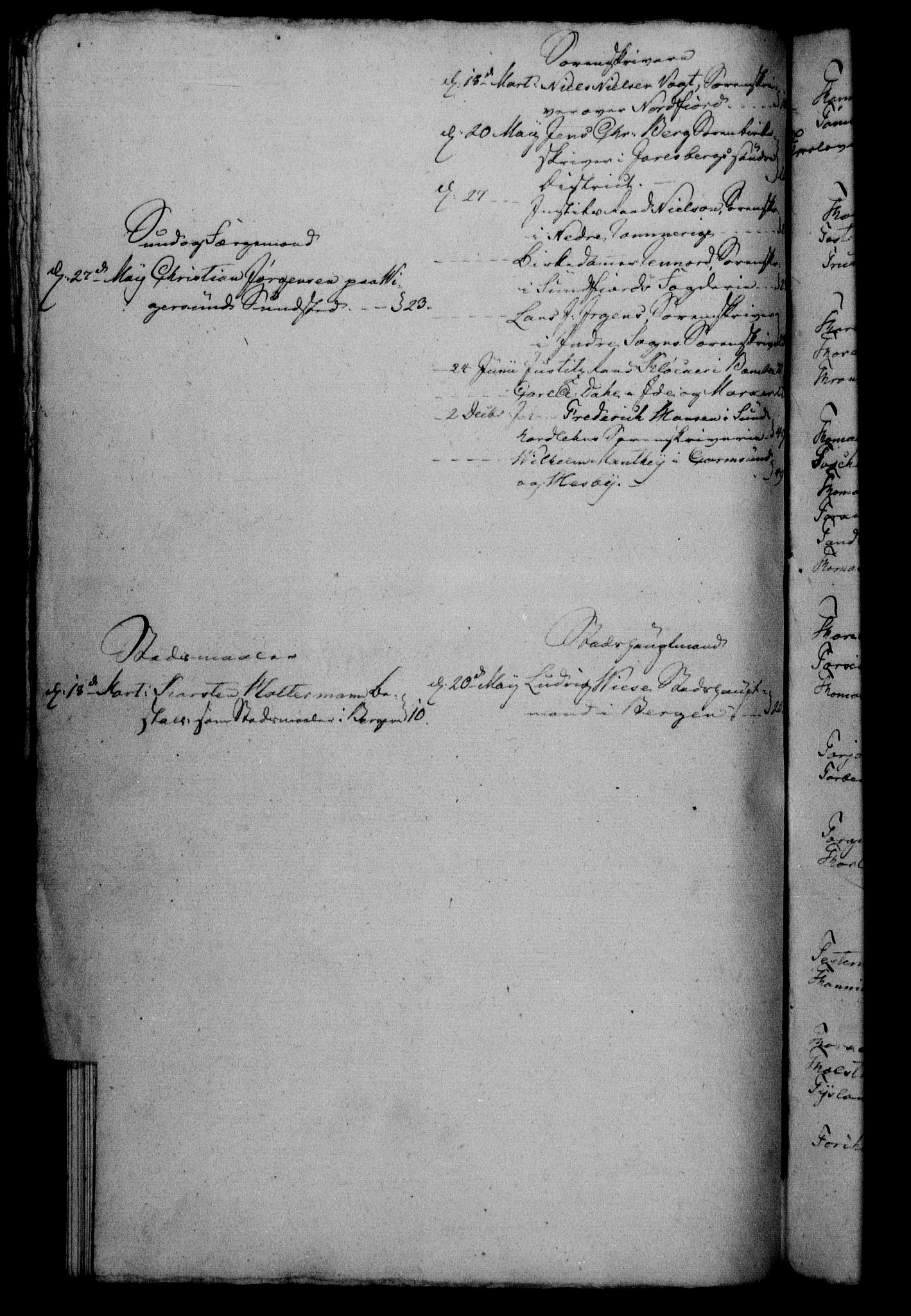 Danske Kanselli 1800-1814, AV/RA-EA-3024/H/Hf/Hfb/Hfbc/L0004: Underskrivelsesbok m. register, 1803