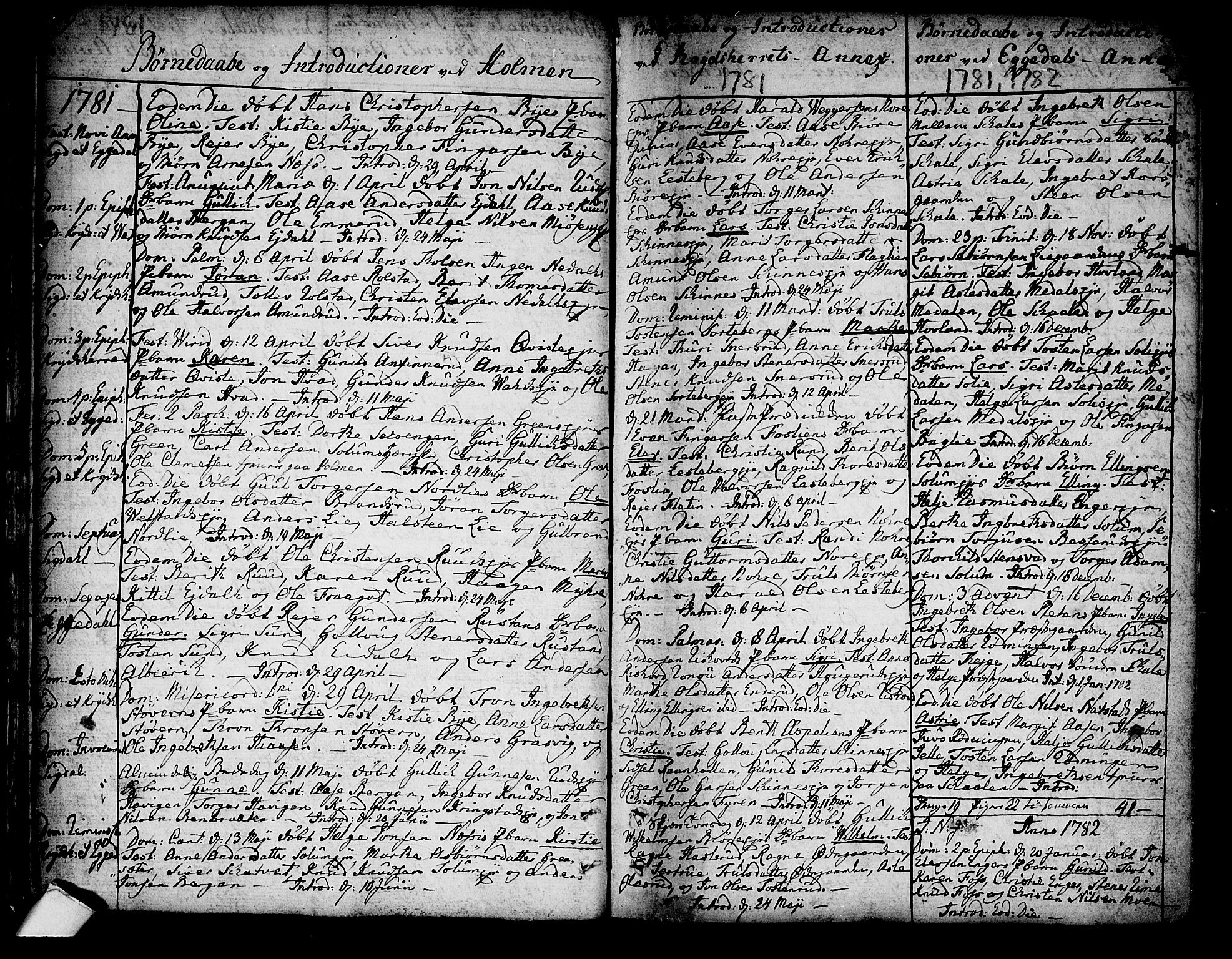 Sigdal kirkebøker, AV/SAKO-A-245/F/Fa/L0002: Parish register (official) no. I 2, 1778-1792, p. 39-40