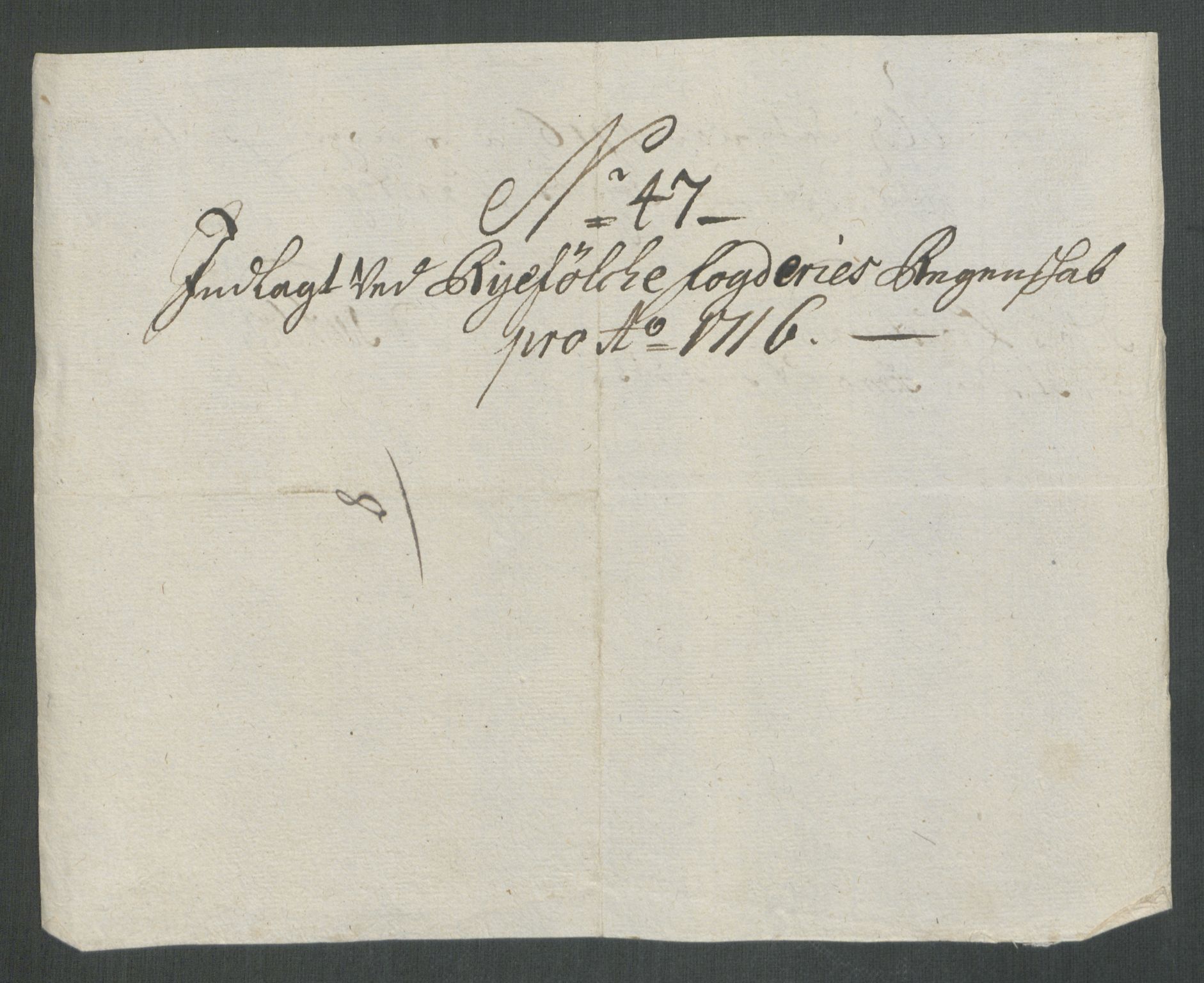 Rentekammeret inntil 1814, Reviderte regnskaper, Fogderegnskap, AV/RA-EA-4092/R47/L2869: Fogderegnskap Ryfylke, 1716, p. 273