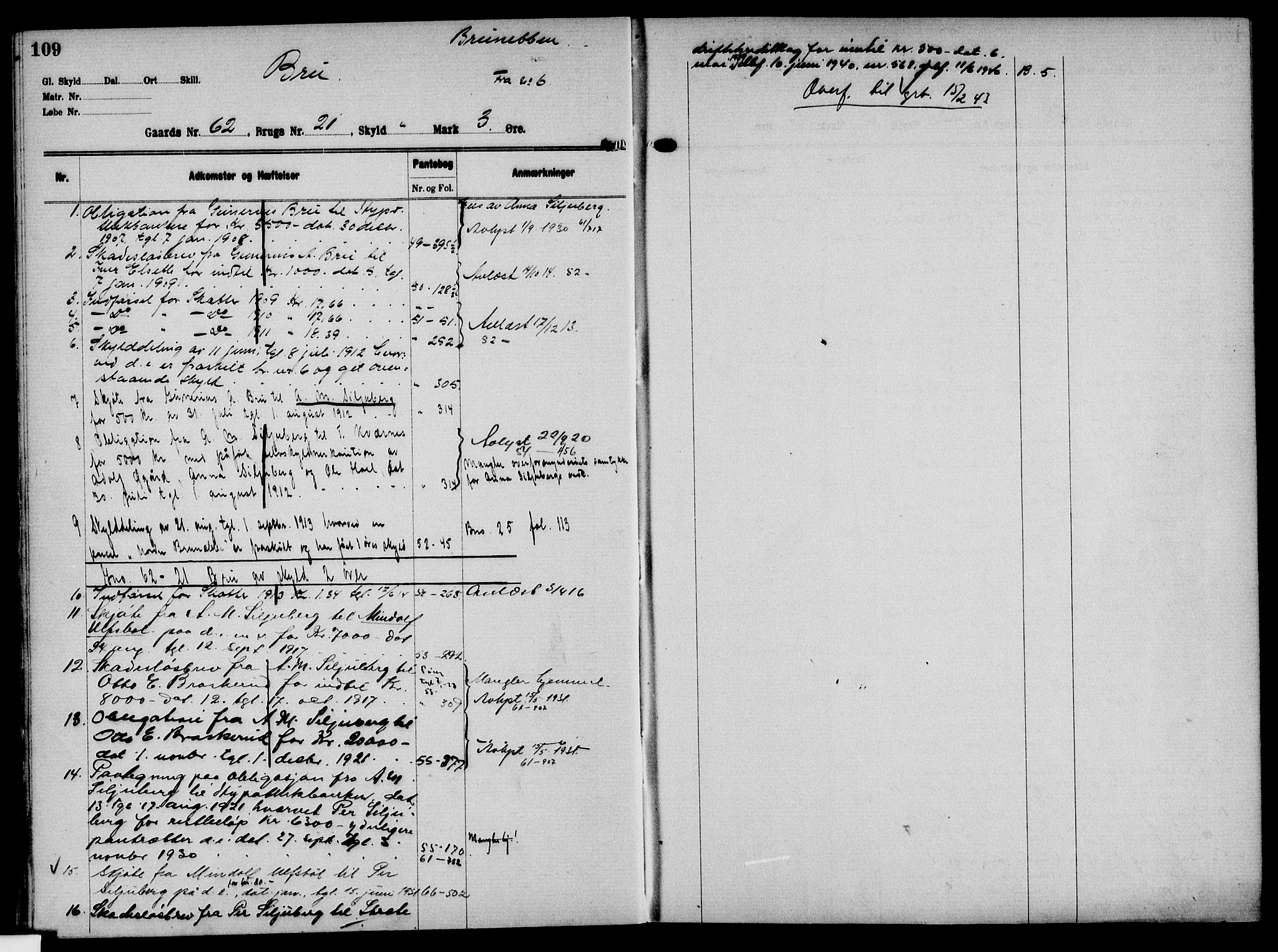 Solør tingrett, AV/SAH-TING-008/H/Ha/Hak/L0005: Mortgage register no. V, 1900-1935, p. 109