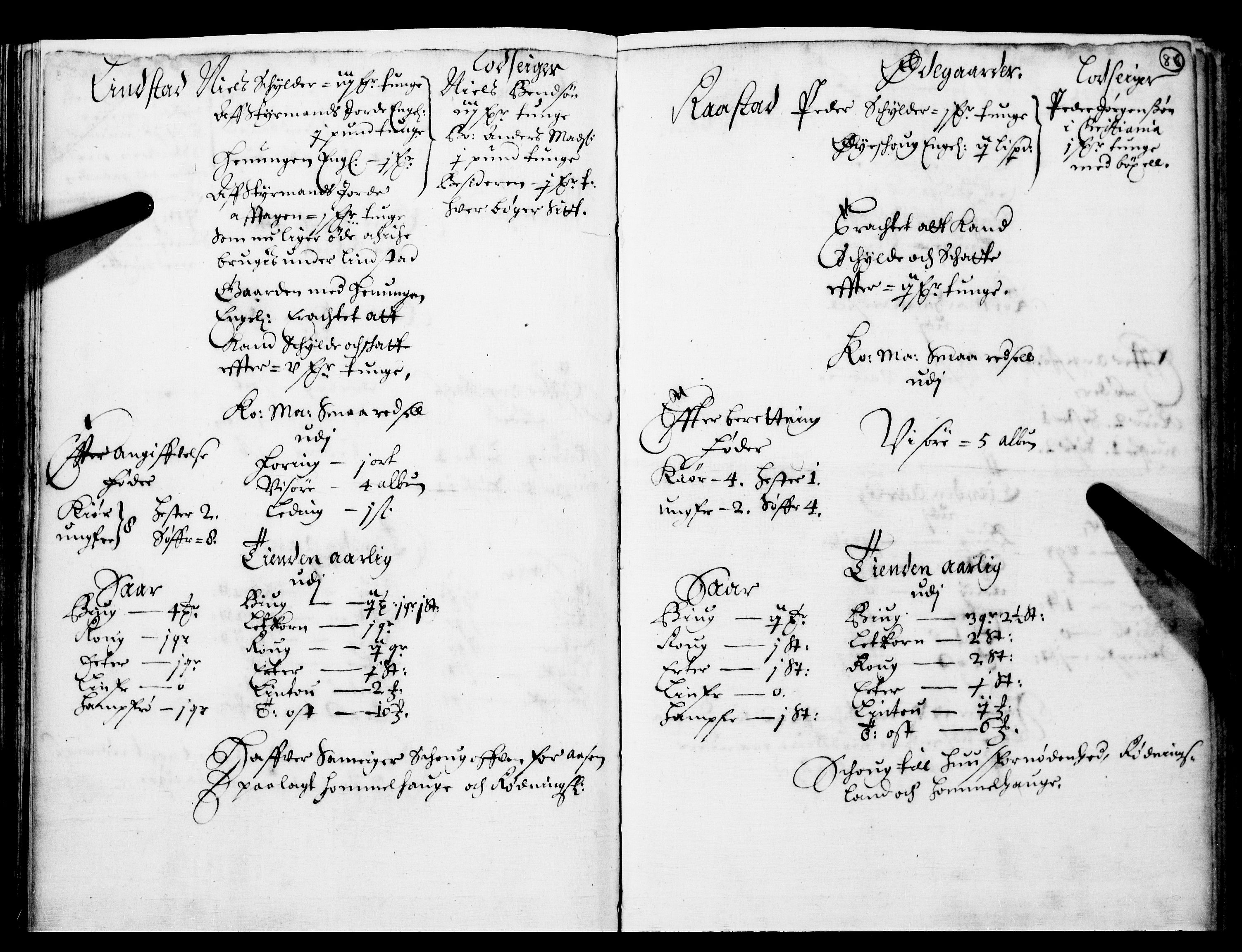 Rentekammeret inntil 1814, Realistisk ordnet avdeling, AV/RA-EA-4070/N/Nb/Nba/L0016: Hadeland og Valdres fogderi, 1. del, 1667, p. 85b-86a