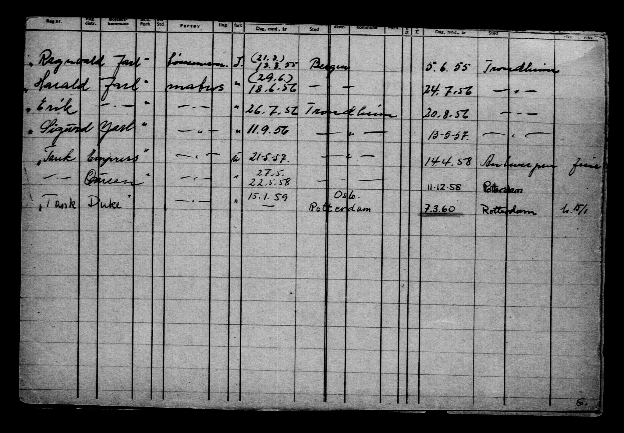 Direktoratet for sjømenn, AV/RA-S-3545/G/Gb/L0222: Hovedkort, 1923, p. 64