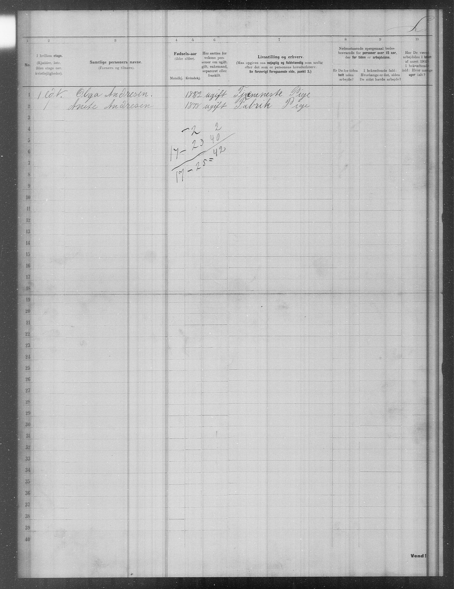 OBA, Municipal Census 1902 for Kristiania, 1902, p. 18137