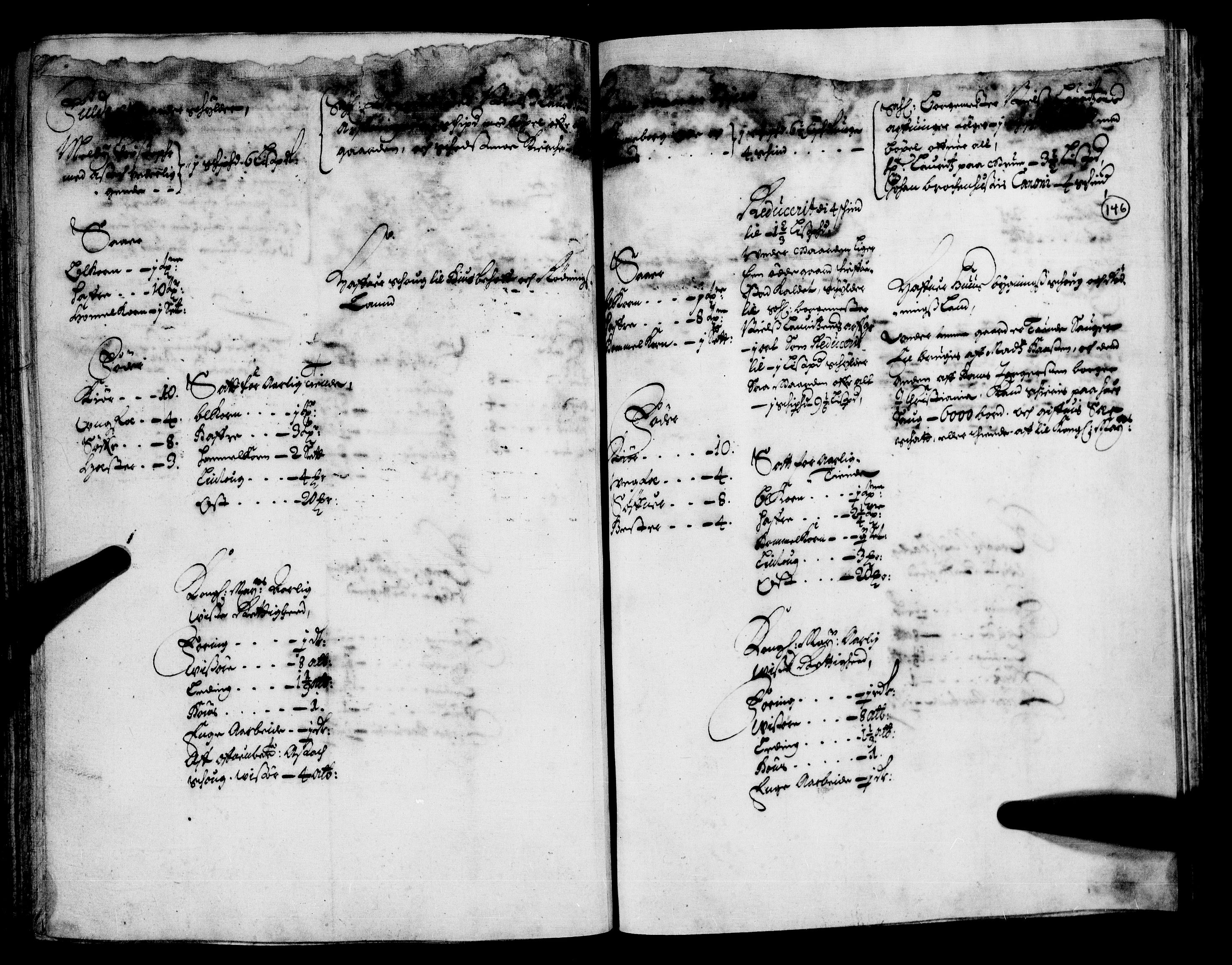 Rentekammeret inntil 1814, Realistisk ordnet avdeling, AV/RA-EA-4070/N/Nb/Nba/L0007: Nedre Romerike fogderi, 1. del, 1666, p. 145b-146a