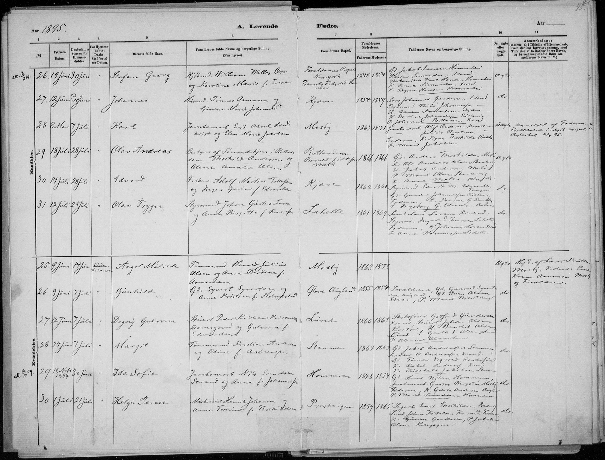 Oddernes sokneprestkontor, AV/SAK-1111-0033/F/Fa/Faa/L0009: Parish register (official) no. A 9, 1884-1896, p. 75