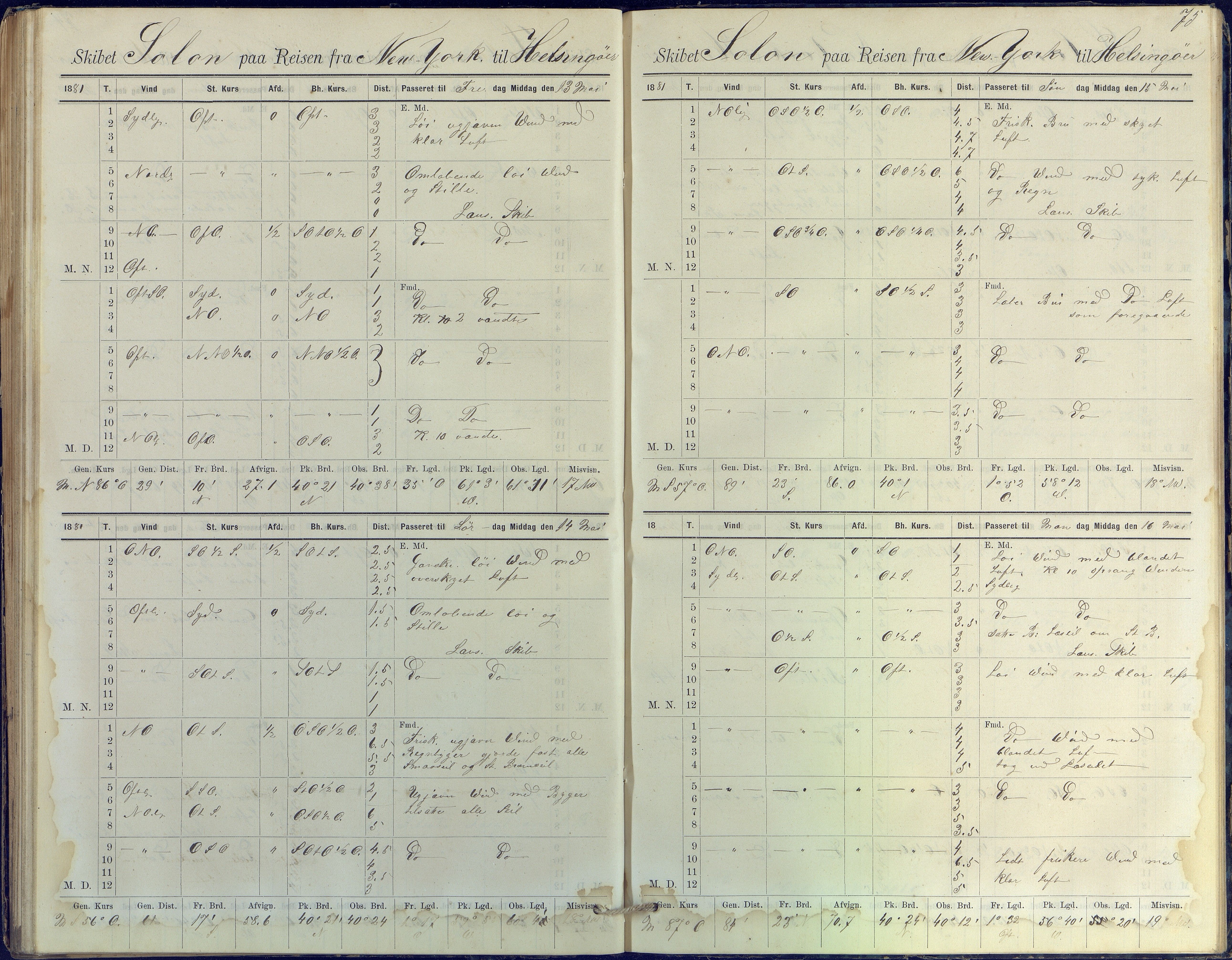 Fartøysarkivet, AAKS/PA-1934/F/L0330: Solon (fregatt), 1880-1882, p. 75