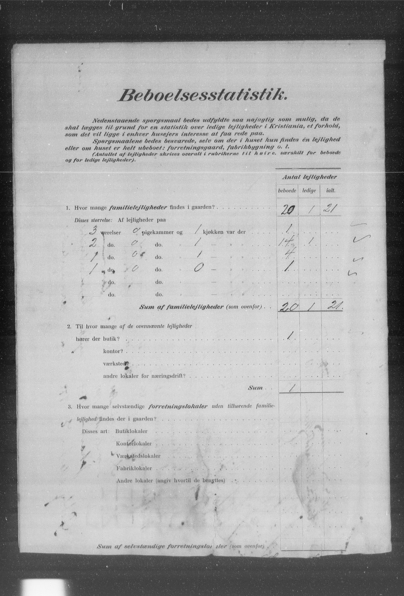 OBA, Municipal Census 1903 for Kristiania, 1903, p. 23428