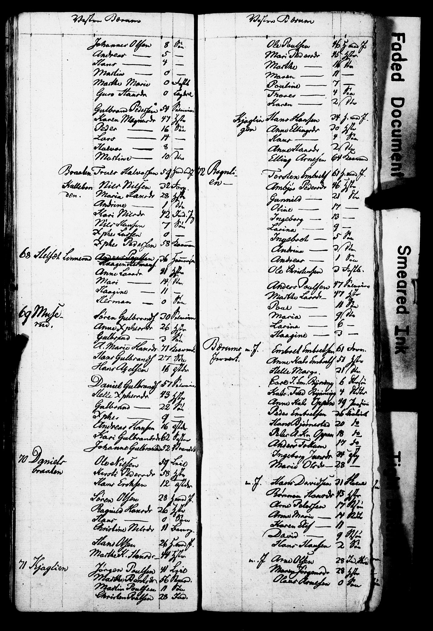 SAO, Census 1825 for Asker, 1825, p. 44