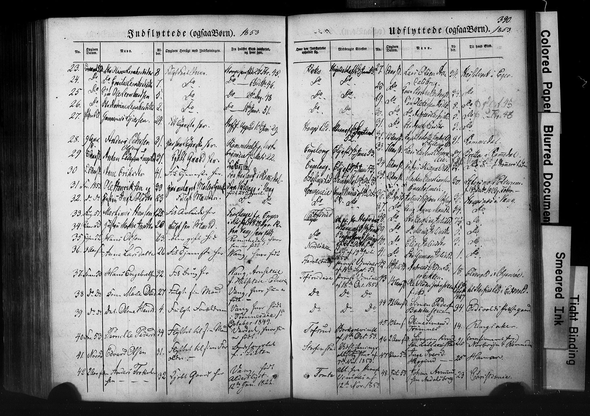 Løten prestekontor, AV/SAH-PREST-022/K/Ka/L0007: Parish register (official) no. 7, 1850-1859, p. 390