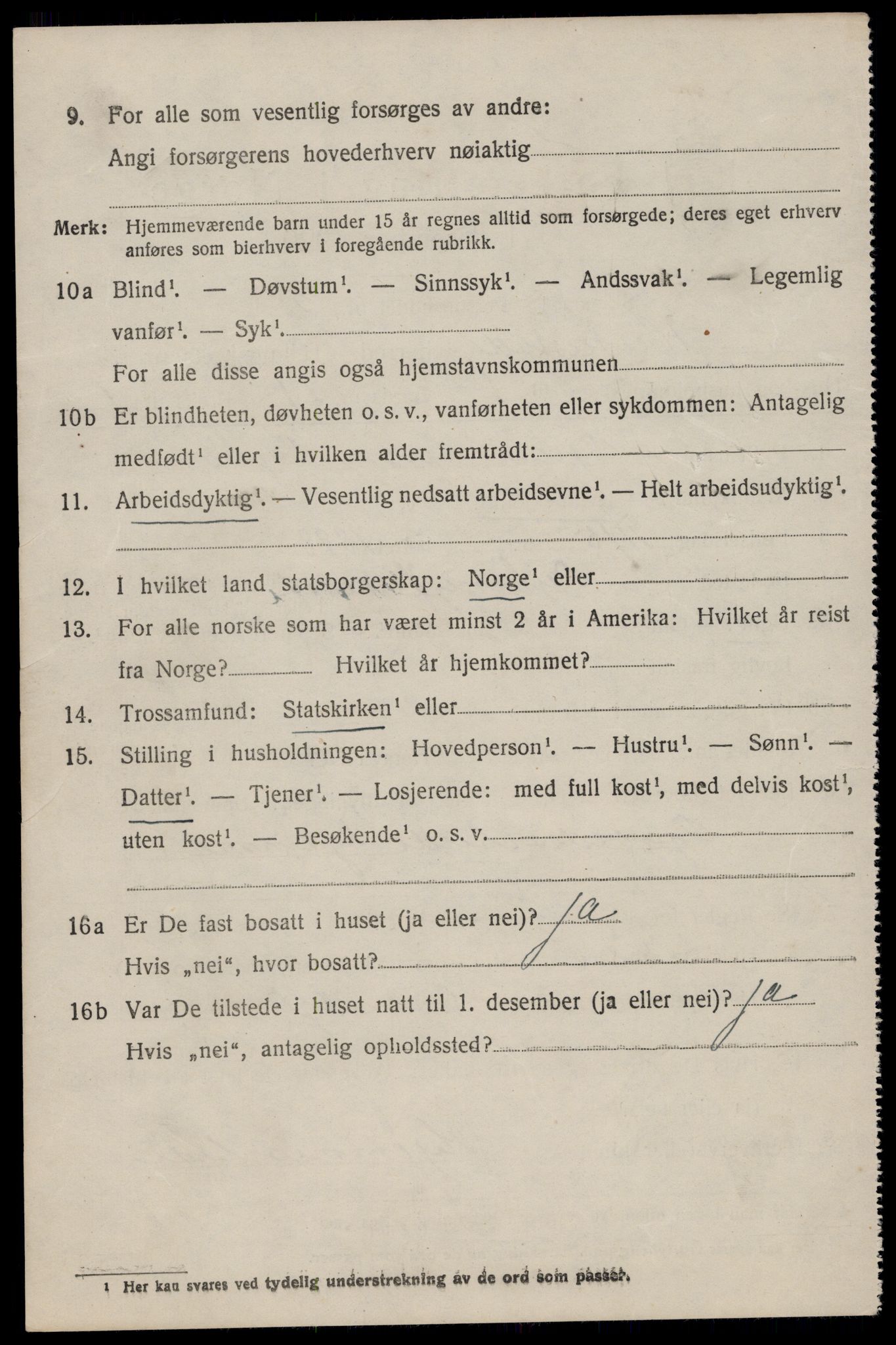 SAST, 1920 census for Heskestad, 1920, p. 2008