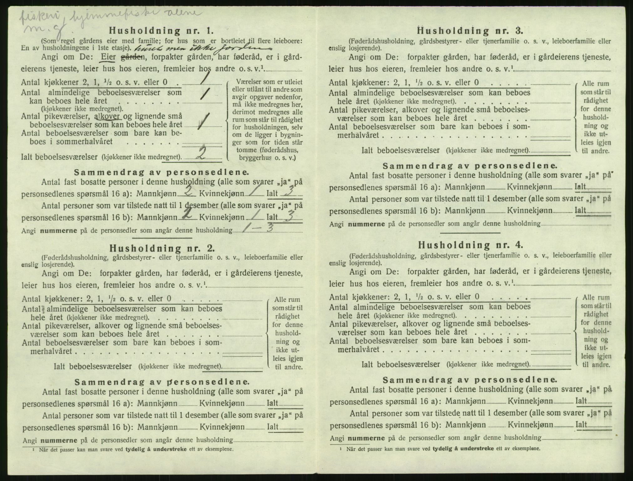 SAT, 1920 census for Bolsøy, 1920, p. 530