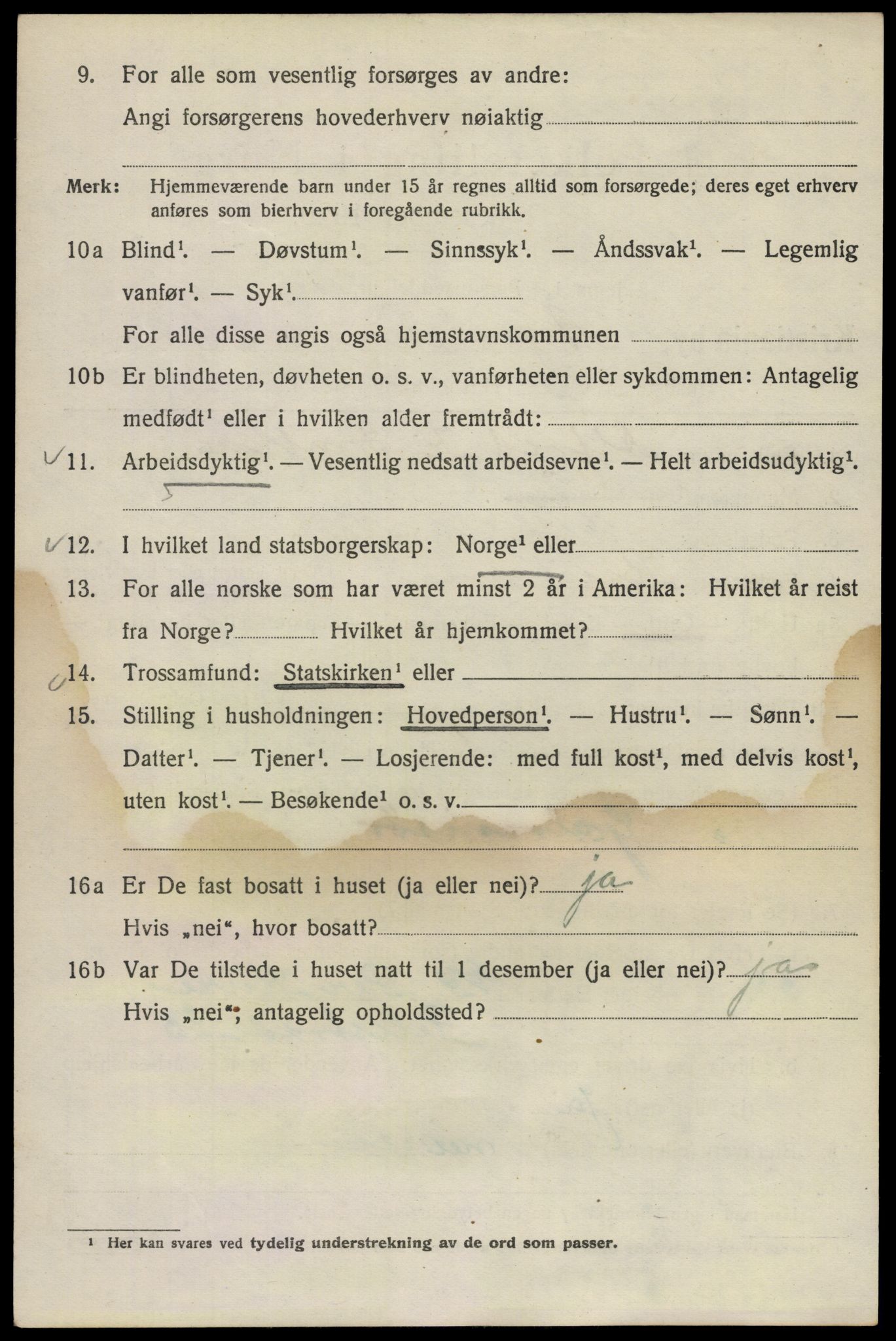 SAO, 1920 census for Kristiania, 1920, p. 141982