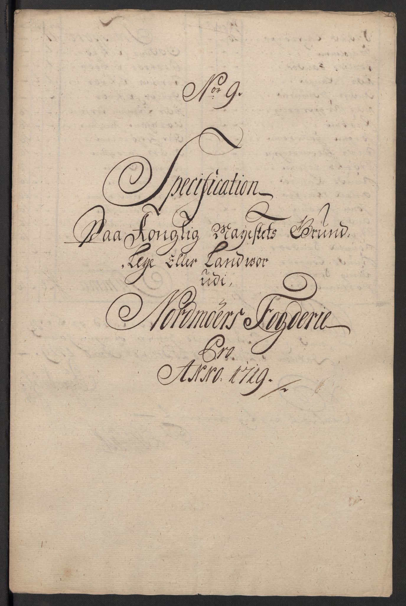 Rentekammeret inntil 1814, Reviderte regnskaper, Fogderegnskap, RA/EA-4092/R56/L3752: Fogderegnskap Nordmøre, 1719, p. 126