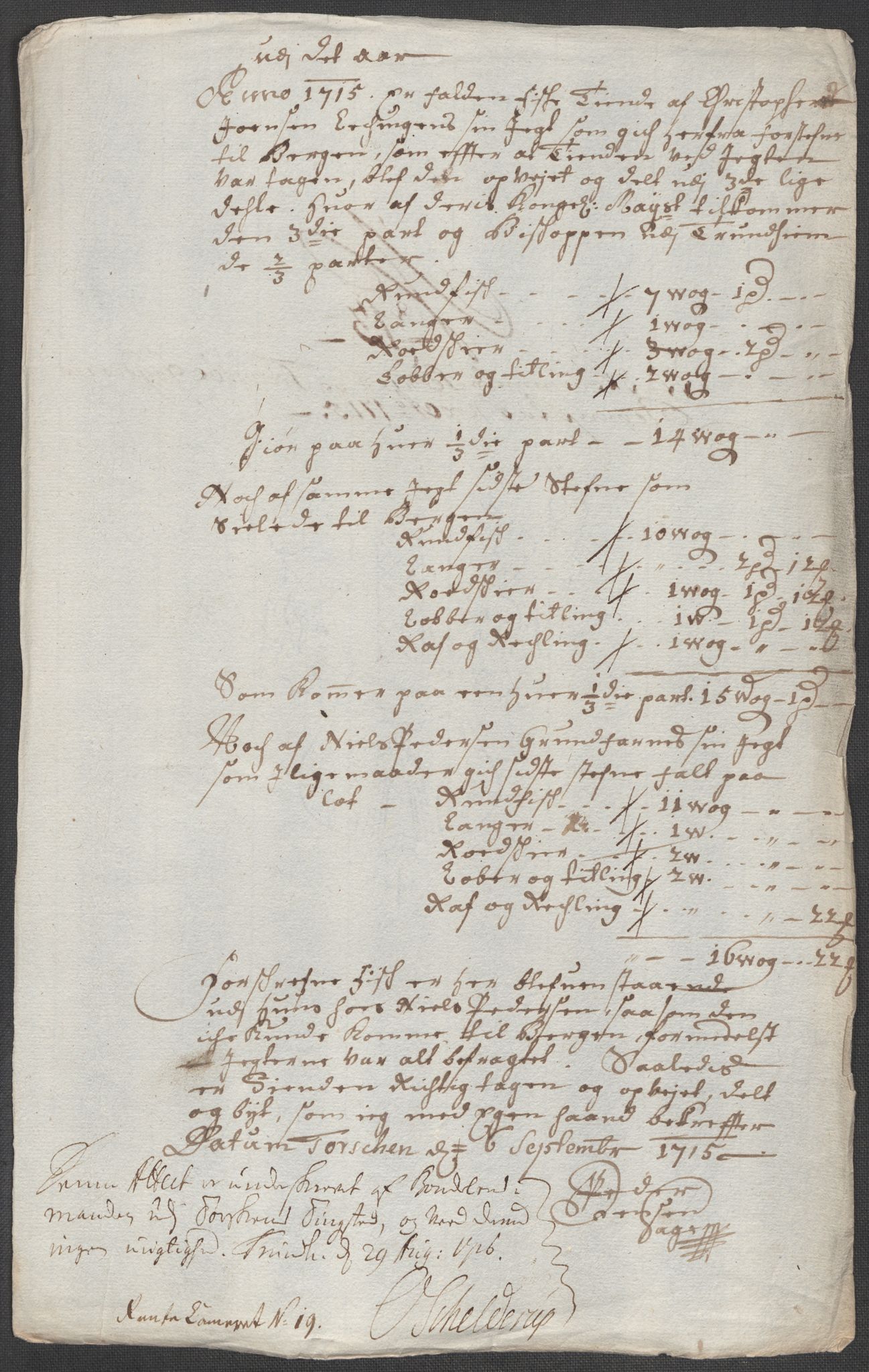 Rentekammeret inntil 1814, Reviderte regnskaper, Fogderegnskap, AV/RA-EA-4092/R68/L4761: Fogderegnskap Senja og Troms, 1715, p. 111