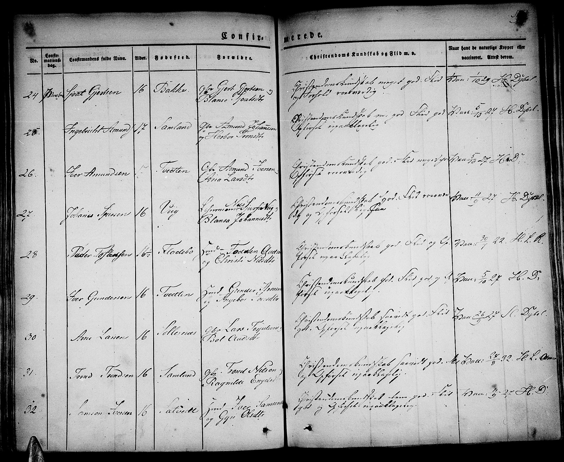 Strandebarm sokneprestembete, AV/SAB-A-78401/H/Haa: Parish register (official) no. A 6, 1826-1843, p. 197