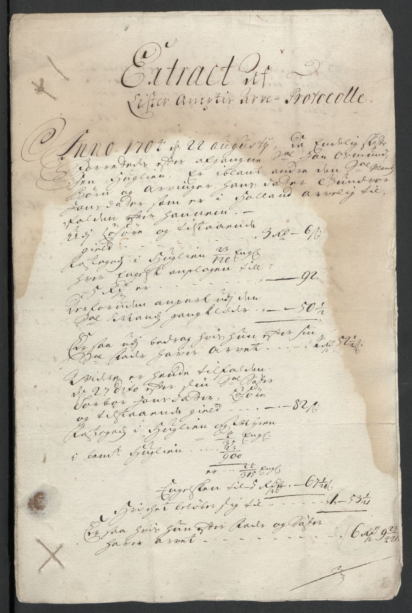 Rentekammeret inntil 1814, Reviderte regnskaper, Fogderegnskap, AV/RA-EA-4092/R43/L2551: Fogderegnskap Lista og Mandal, 1705-1709, p. 42