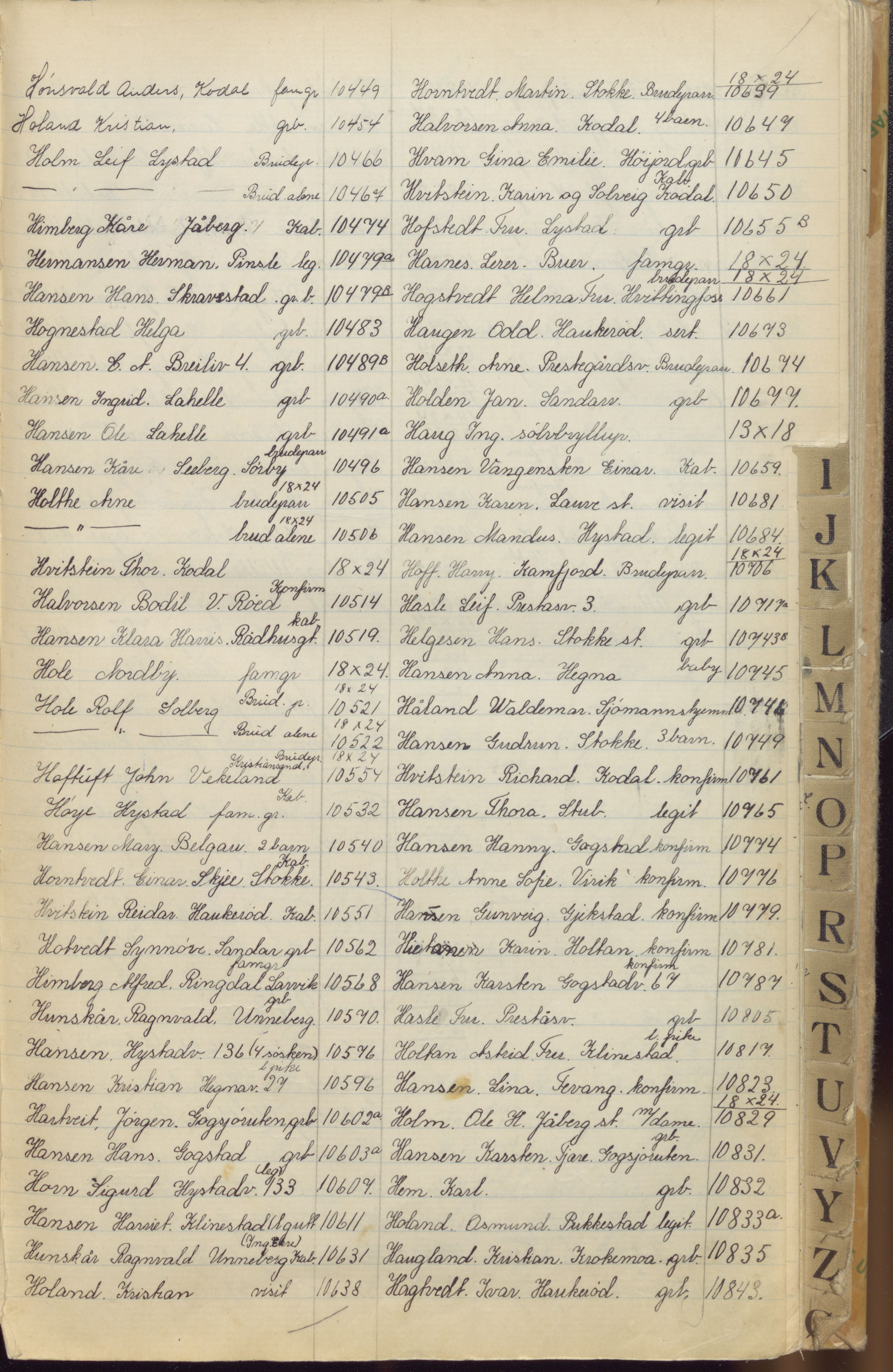 Pa 1494 - Jørgensen, Antonius. Fotograf, VEMU/A-2760/F/Fa, 1927-2004, p. 126