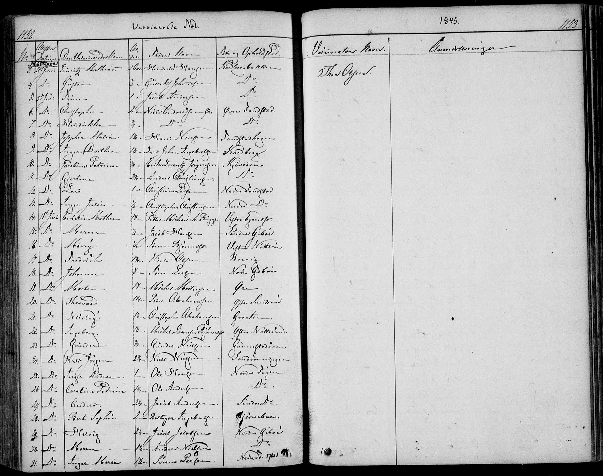 Nøtterøy kirkebøker, SAKO/A-354/F/Fa/L0005: Parish register (official) no. I 5, 1839-1852, p. 1152-1153