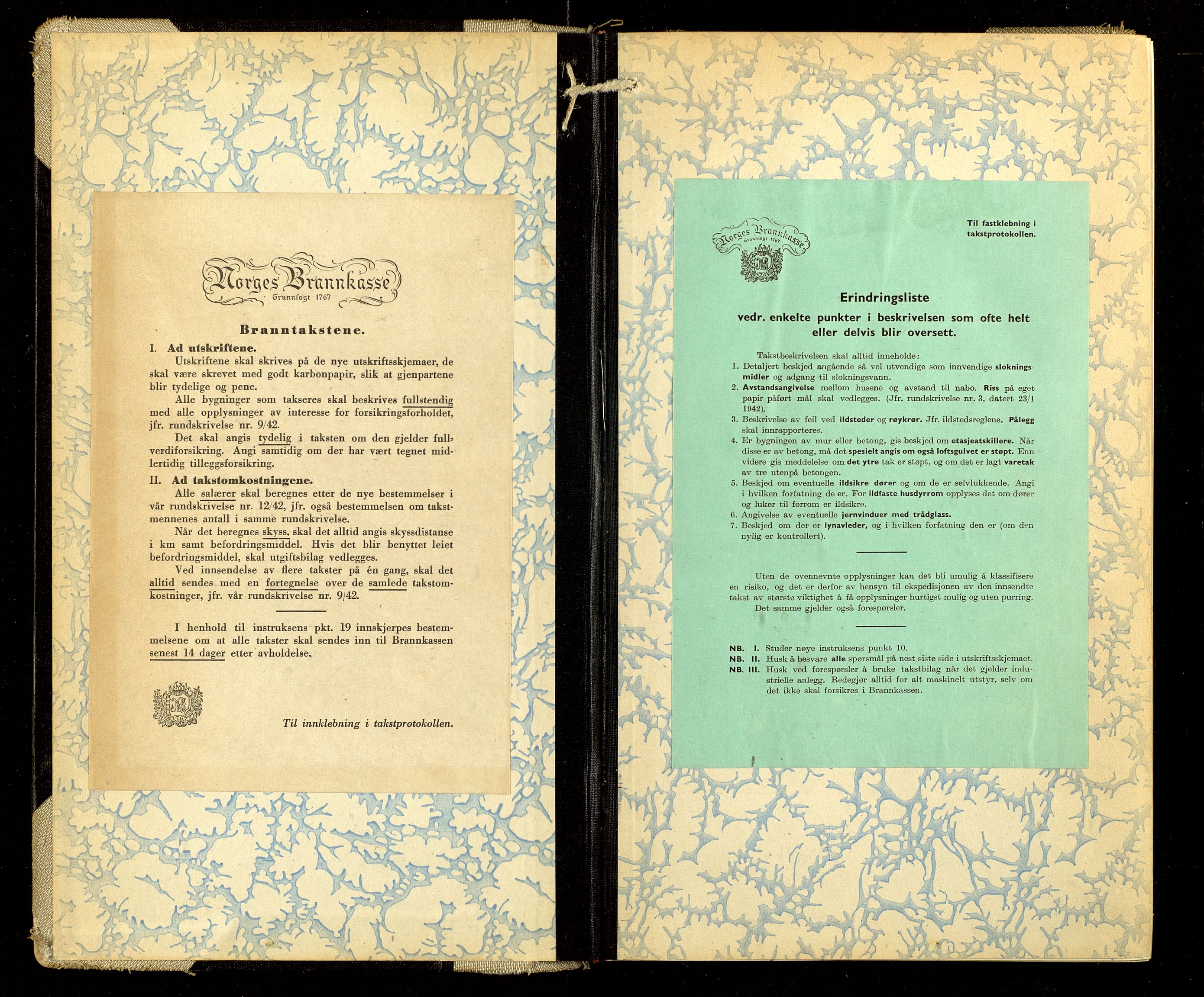 Norges Brannkasse, Vestre Slidre, AV/SAH-NBRANS-057/F/L0003: Branntakstprotokoll, 1947-1953