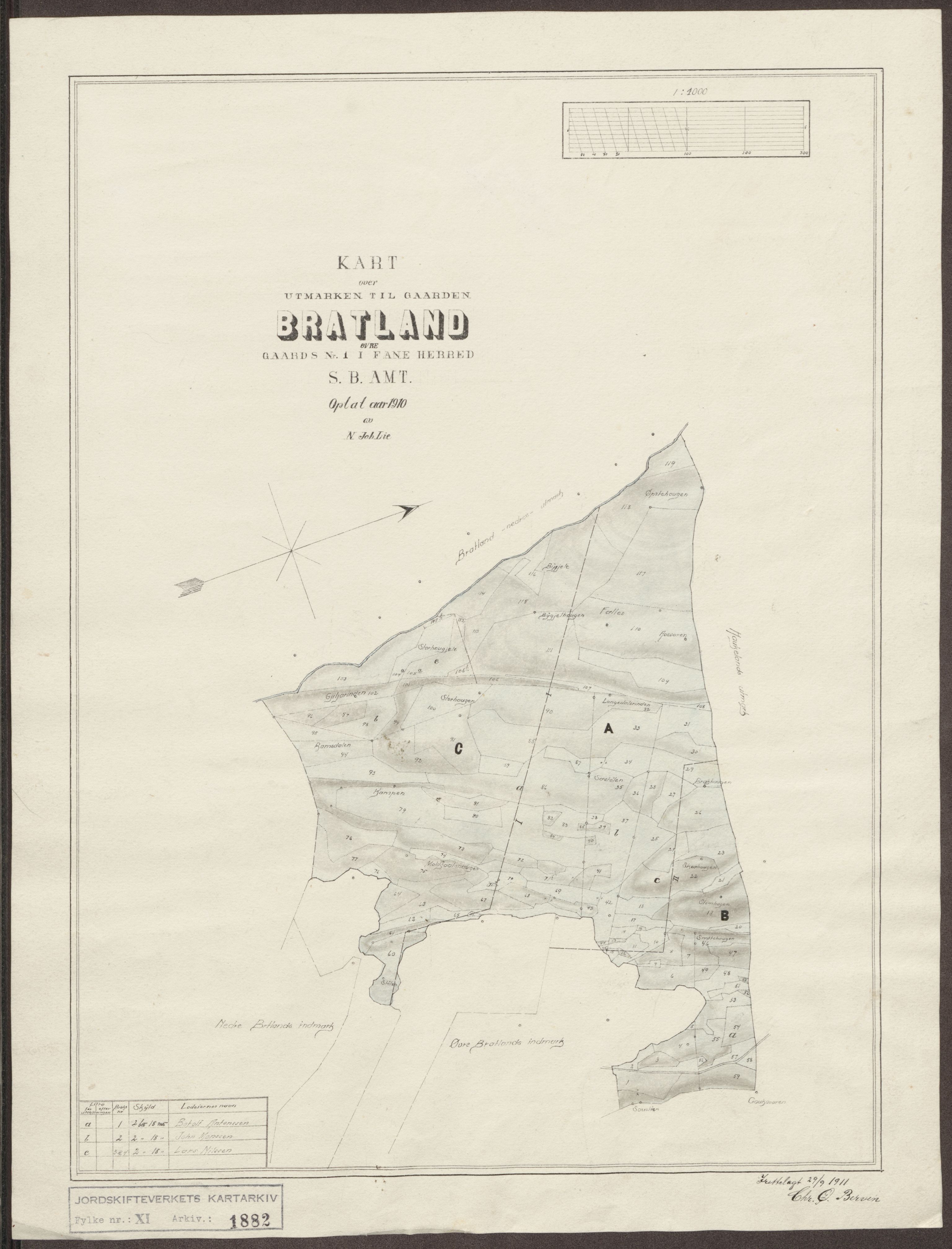 Jordskifteverkets kartarkiv, RA/S-3929/T, 1859-1988, p. 2055