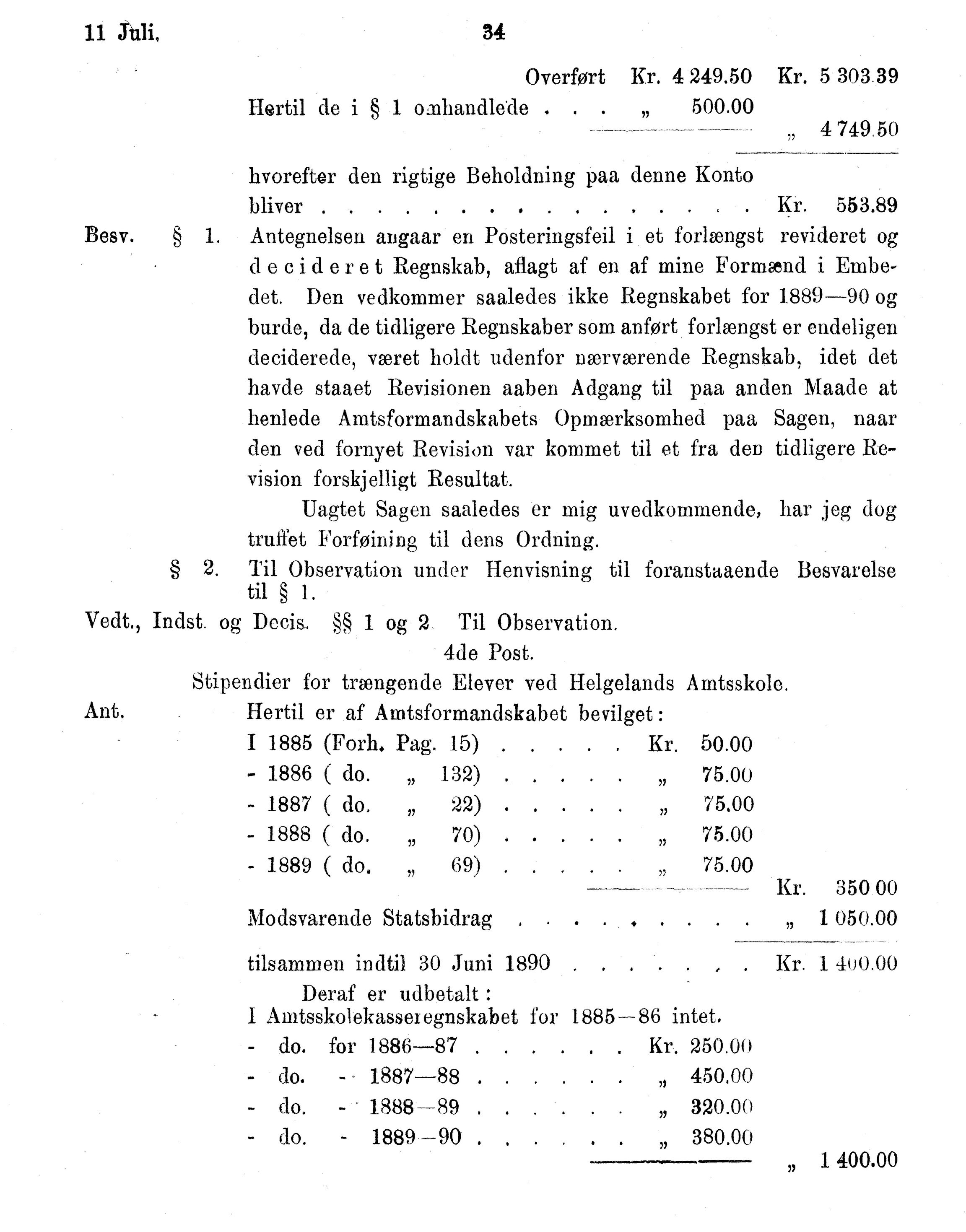 Nordland Fylkeskommune. Fylkestinget, AIN/NFK-17/176/A/Ac/L0016: Fylkestingsforhandlinger 1891-1893, 1891-1893