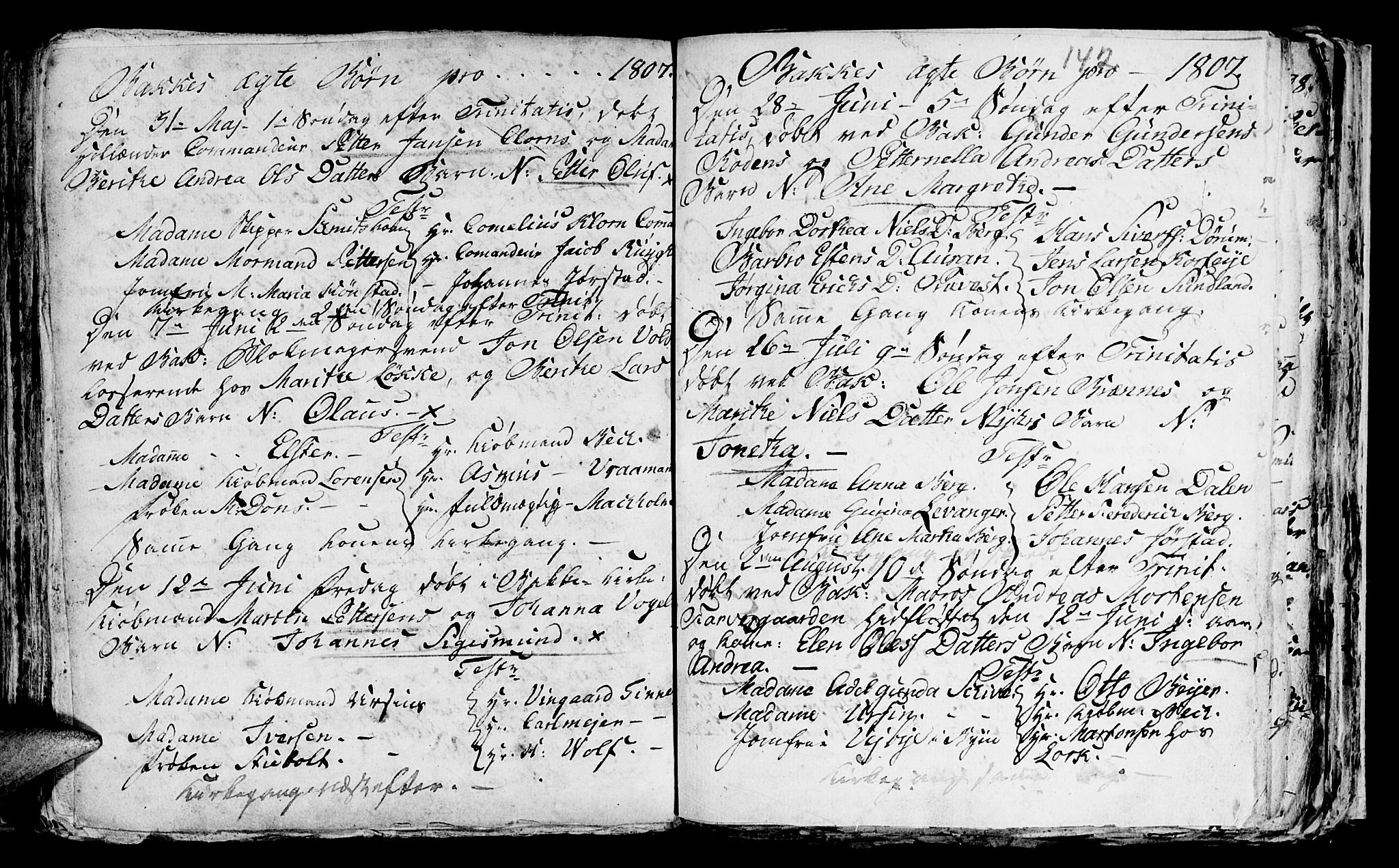 Ministerialprotokoller, klokkerbøker og fødselsregistre - Sør-Trøndelag, SAT/A-1456/604/L0218: Parish register (copy) no. 604C01, 1754-1819, p. 142