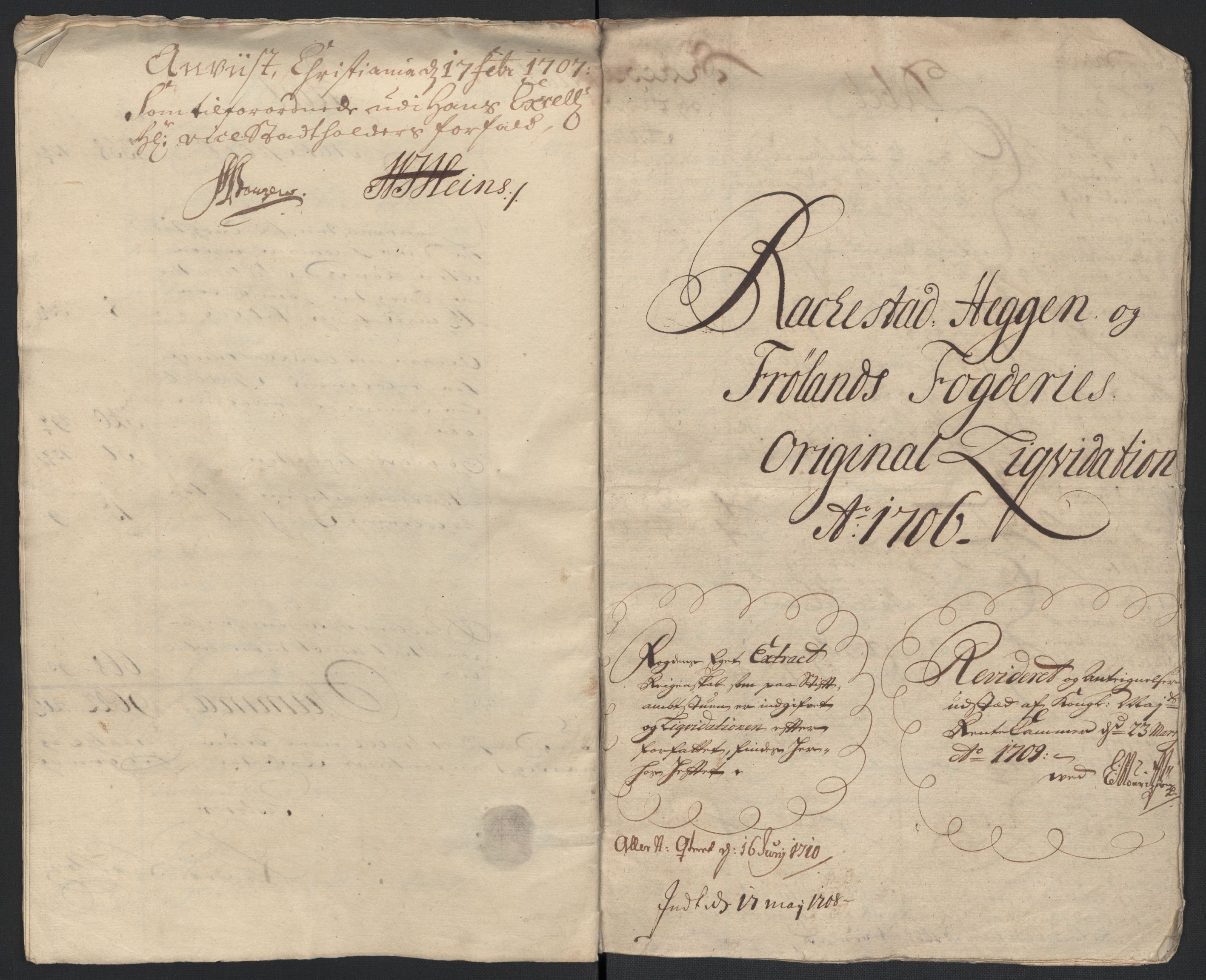 Rentekammeret inntil 1814, Reviderte regnskaper, Fogderegnskap, AV/RA-EA-4092/R07/L0298: Fogderegnskap Rakkestad, Heggen og Frøland, 1706, p. 14