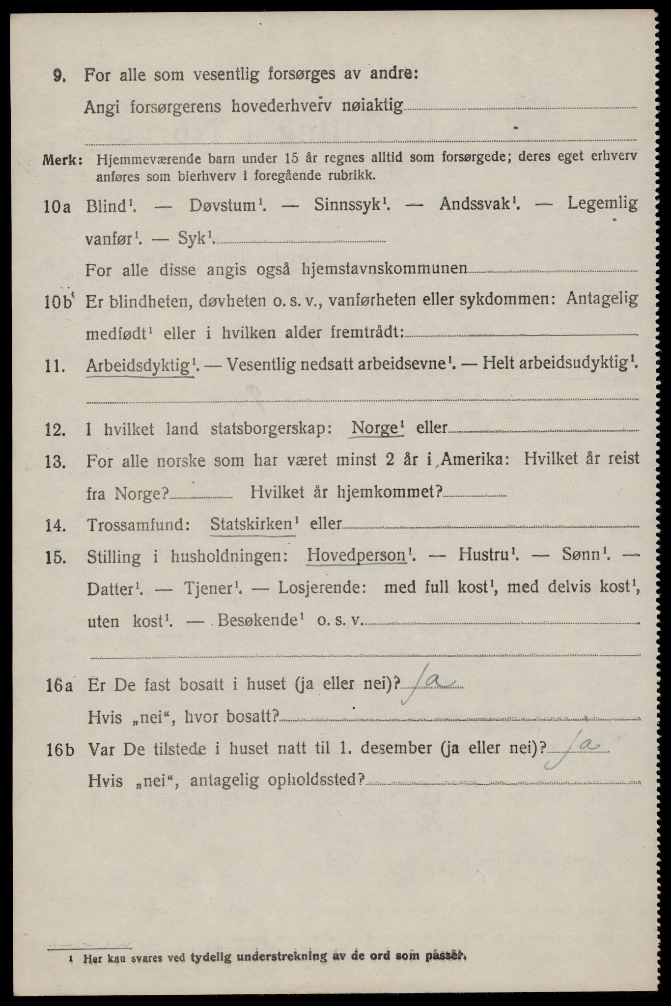 SAST, 1920 census for Skåre, 1920, p. 4717