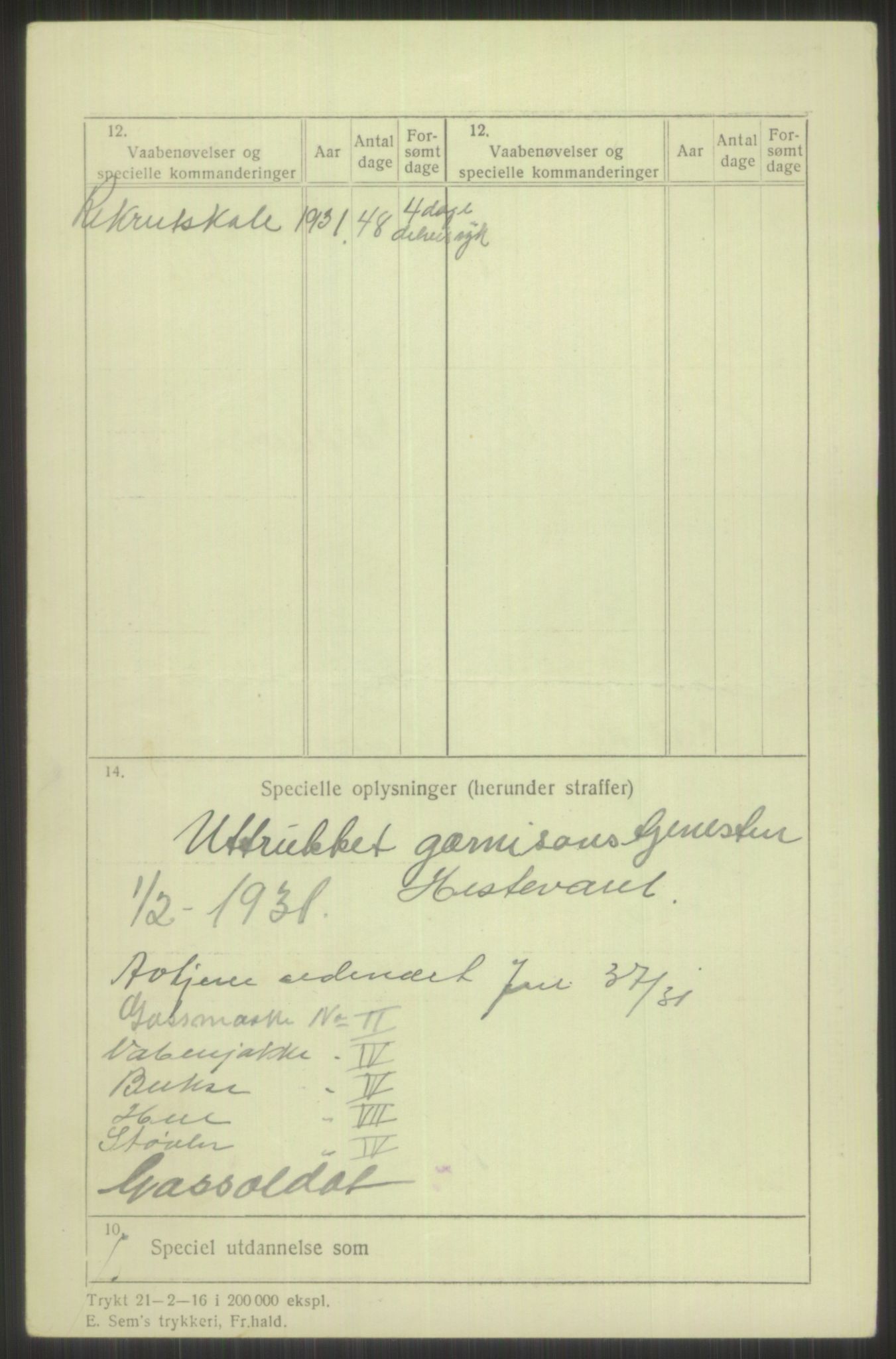 Forsvaret, Troms infanteriregiment nr. 16, AV/RA-RAFA-3146/P/Pa/L0014: Rulleblad for regimentets menige mannskaper, årsklasse 1930, 1930, p. 490