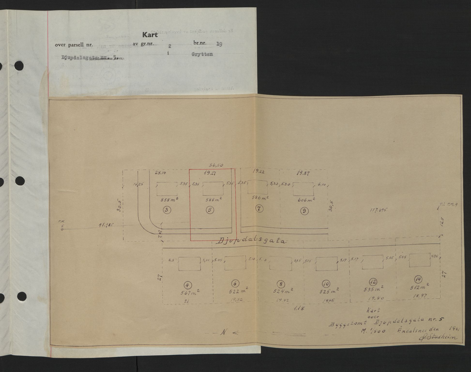 Romsdal sorenskriveri, AV/SAT-A-4149/1/2/2C: Mortgage book no. A11, 1941-1942, Diary no: : 1830/1941