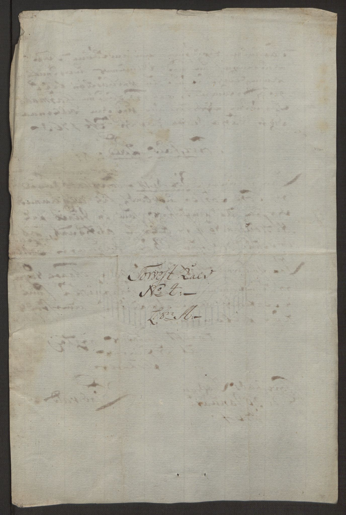 Rentekammeret inntil 1814, Reviderte regnskaper, Hovedkasseregnskaper, RA/EA-4065/Rf/L0072b: Ekstraskatteregnskap, 1762, p. 697