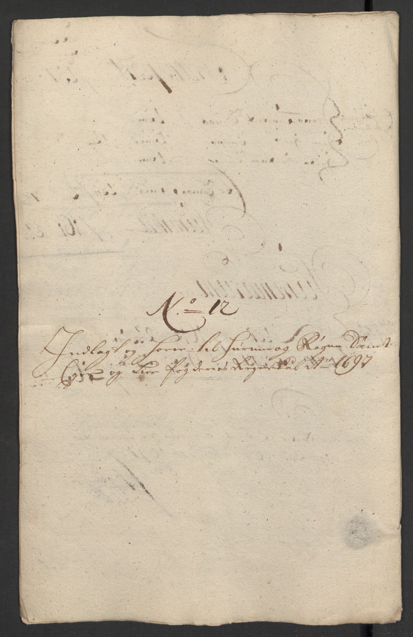 Rentekammeret inntil 1814, Reviderte regnskaper, Fogderegnskap, AV/RA-EA-4092/R30/L1695: Fogderegnskap Hurum, Røyken, Eiker og Lier, 1697, p. 171