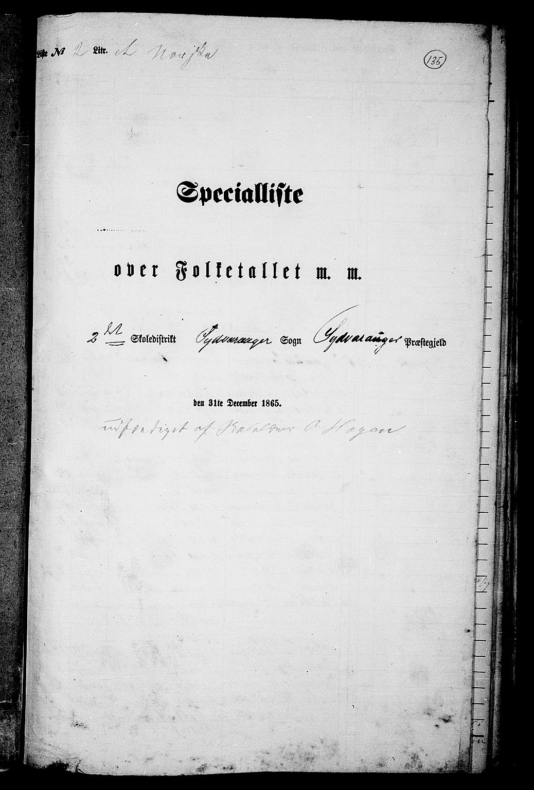 RA, 1865 census for Sør-Varanger, 1865, p. 33