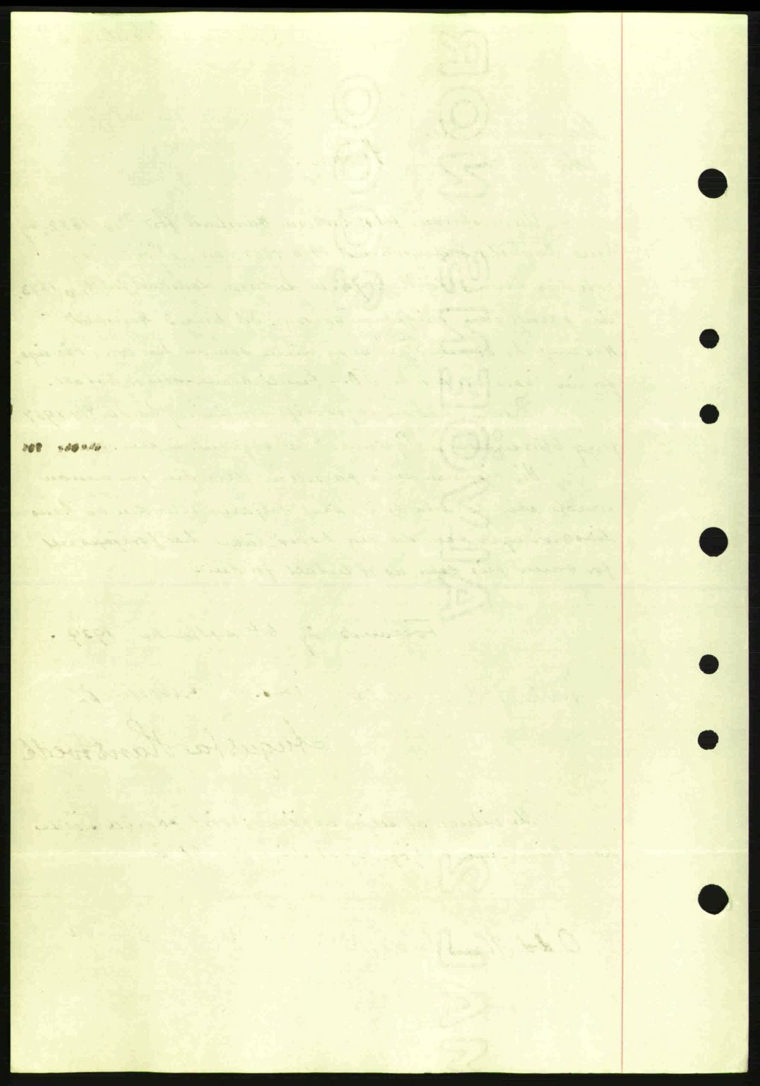 Nordhordland sorenskrivar, SAB/A-2901/1/G/Gb/Gbf/L0010: Mortgage book no. A10, 1939-1940, Diary no: : 2560/1939