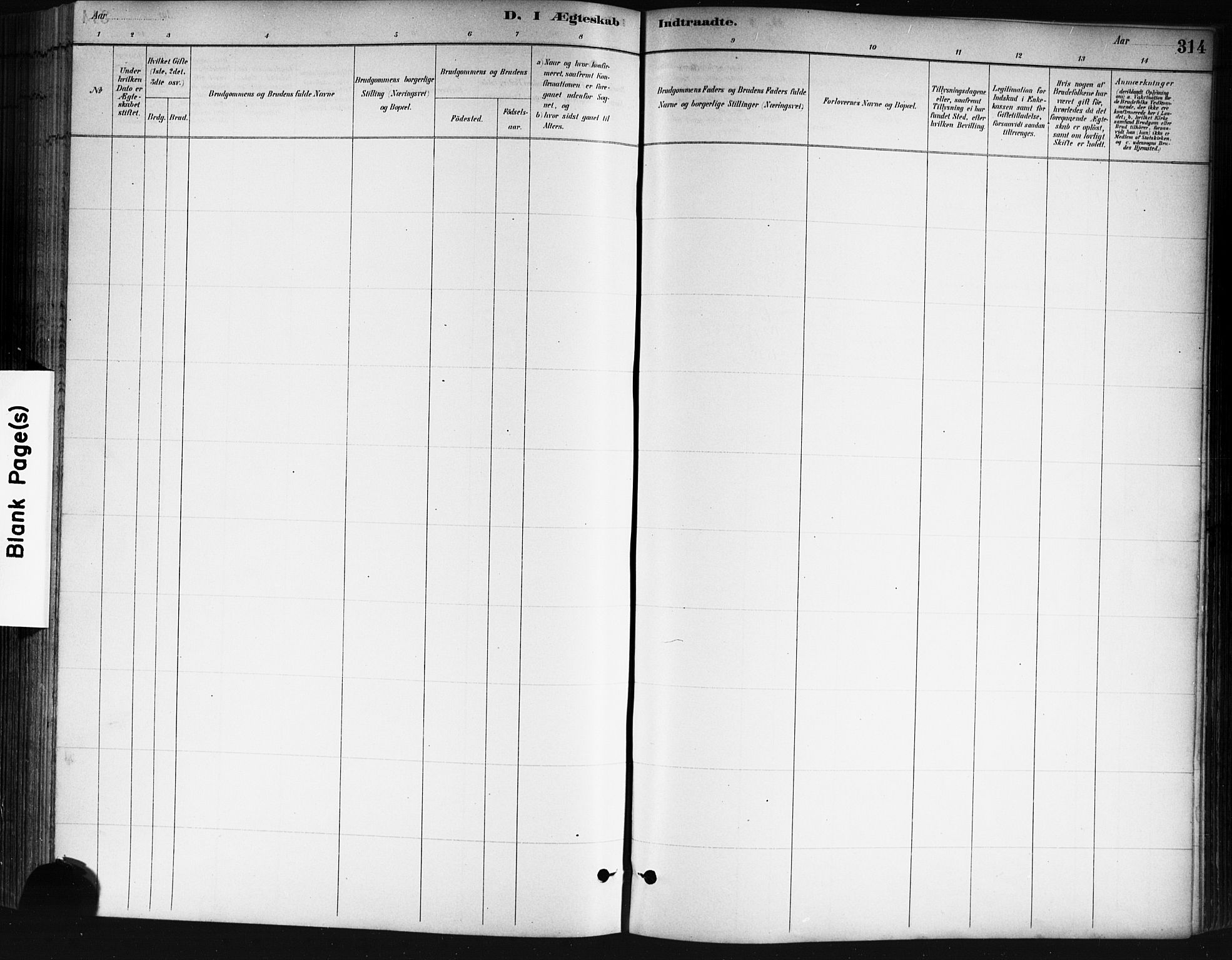 Skedsmo prestekontor Kirkebøker, AV/SAO-A-10033a/G/Ga/L0004: Parish register (copy) no. I 4, 1883-1895, p. 314