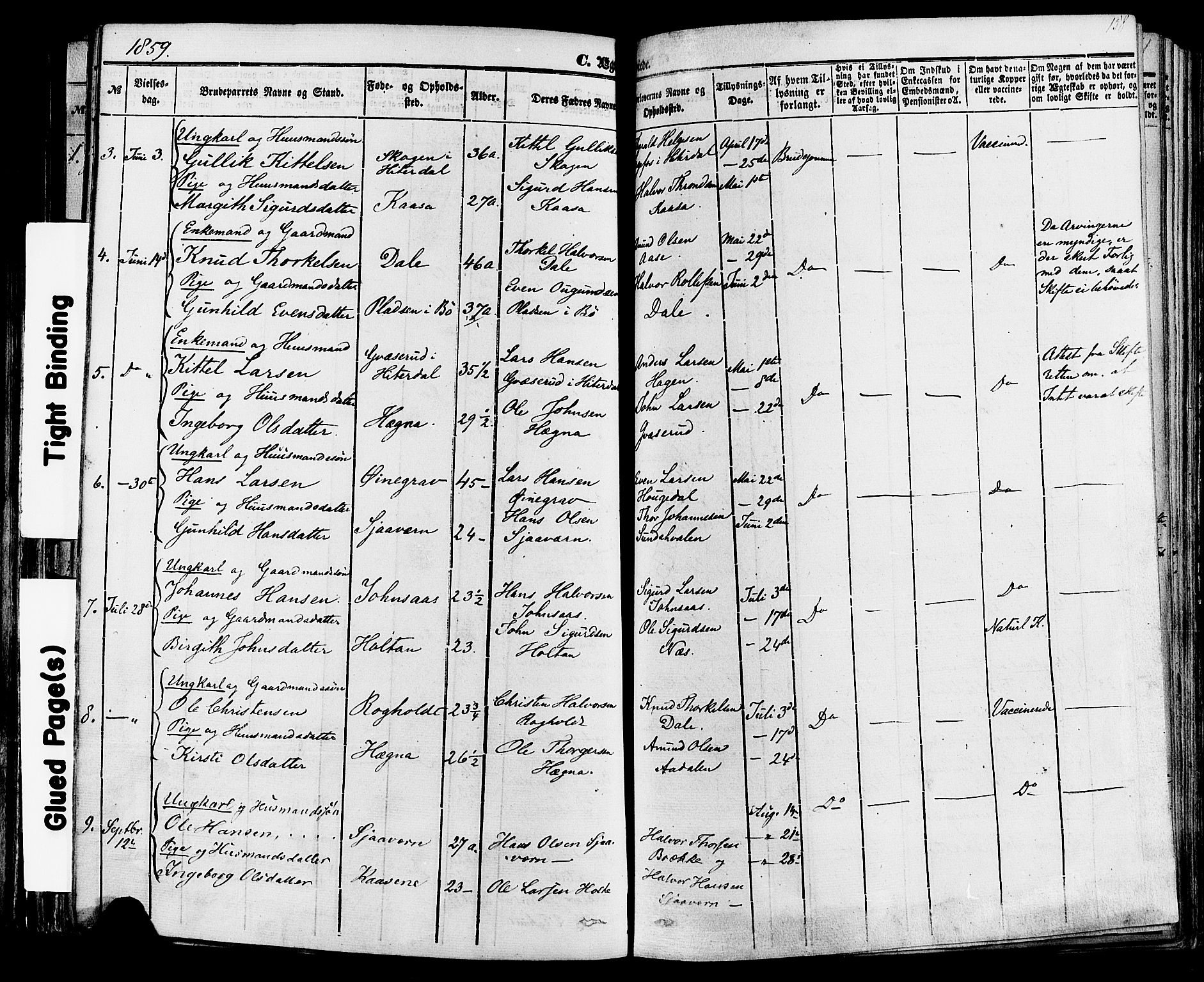 Sauherad kirkebøker, SAKO/A-298/F/Fa/L0007: Parish register (official) no. I 7, 1851-1873, p. 158