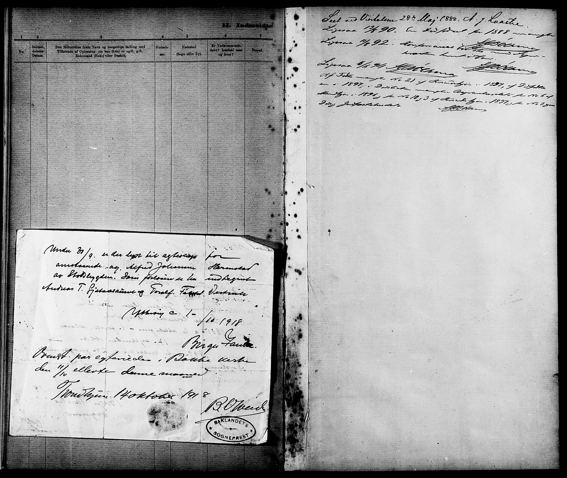 Ministerialprotokoller, klokkerbøker og fødselsregistre - Nord-Trøndelag, SAT/A-1458/744/L0423: Parish register (copy) no. 744C02, 1886-1905