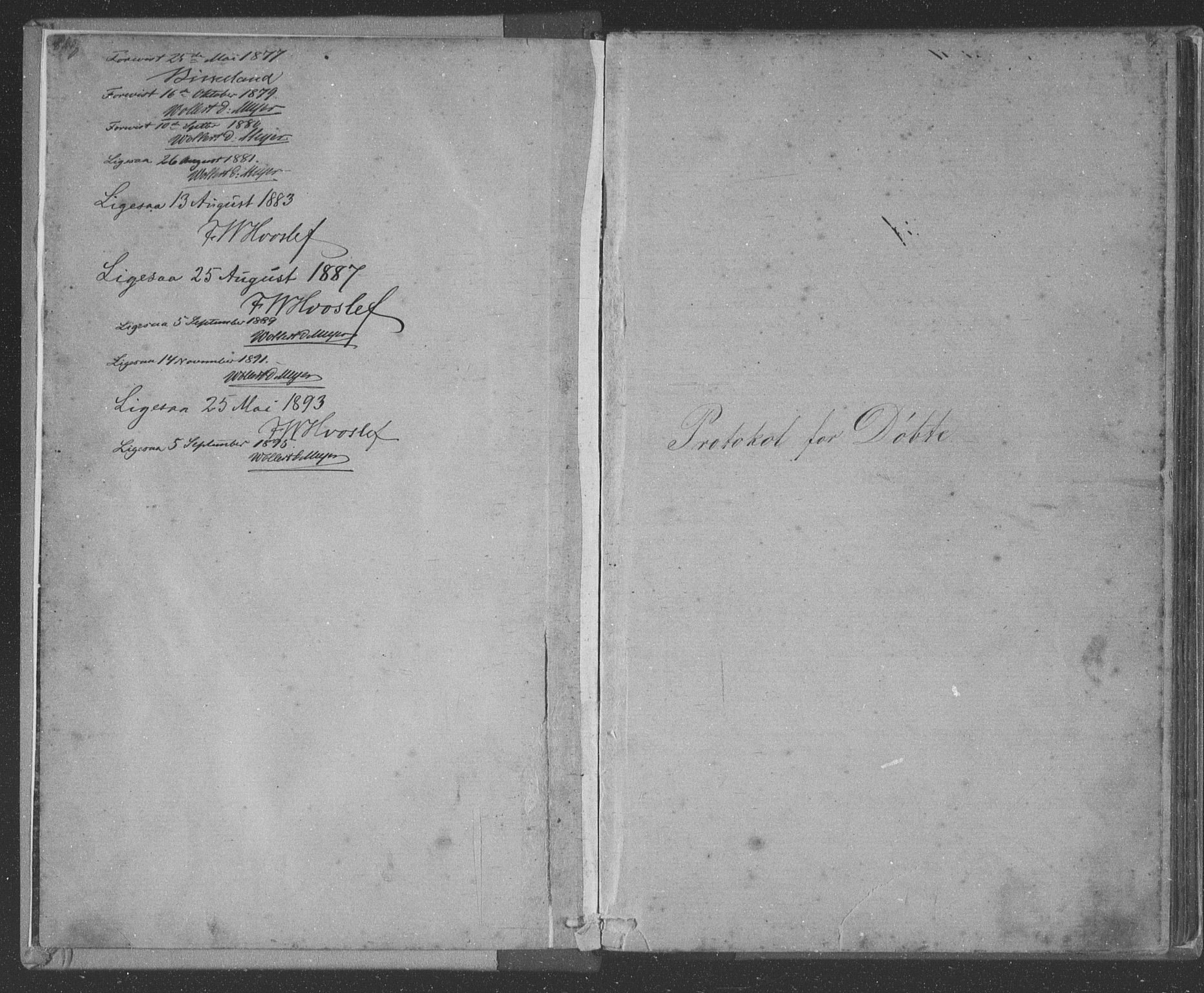 Tysnes sokneprestembete, AV/SAB-A-78601/H/Hab: Parish register (copy) no. E 2, 1875-1897