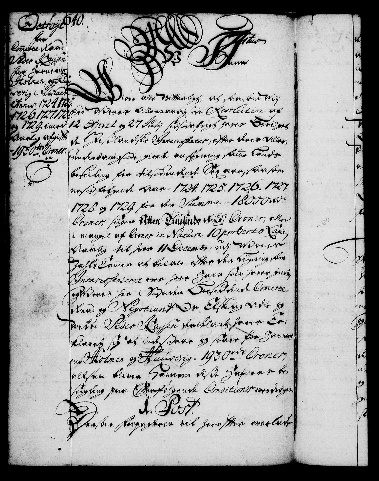 Rentekammeret, Kammerkanselliet, AV/RA-EA-3111/G/Gg/Gga/L0001: Norsk ekspedisjonsprotokoll med register (merket RK 53.1), 1720-1723, p. 640