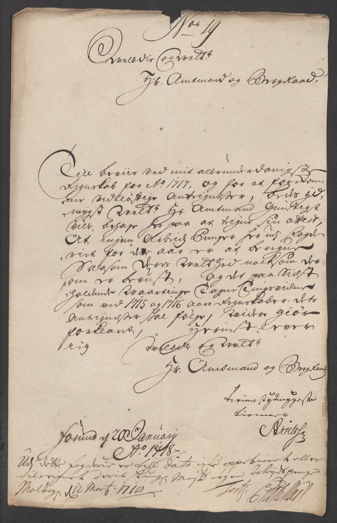 Rentekammeret inntil 1814, Reviderte regnskaper, Fogderegnskap, AV/RA-EA-4092/R56/L3750: Fogderegnskap Nordmøre, 1717, p. 177