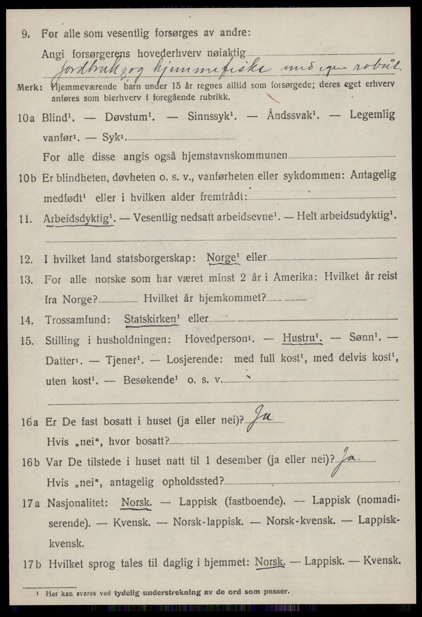 SAT, 1920 census for Rissa, 1920, p. 2956