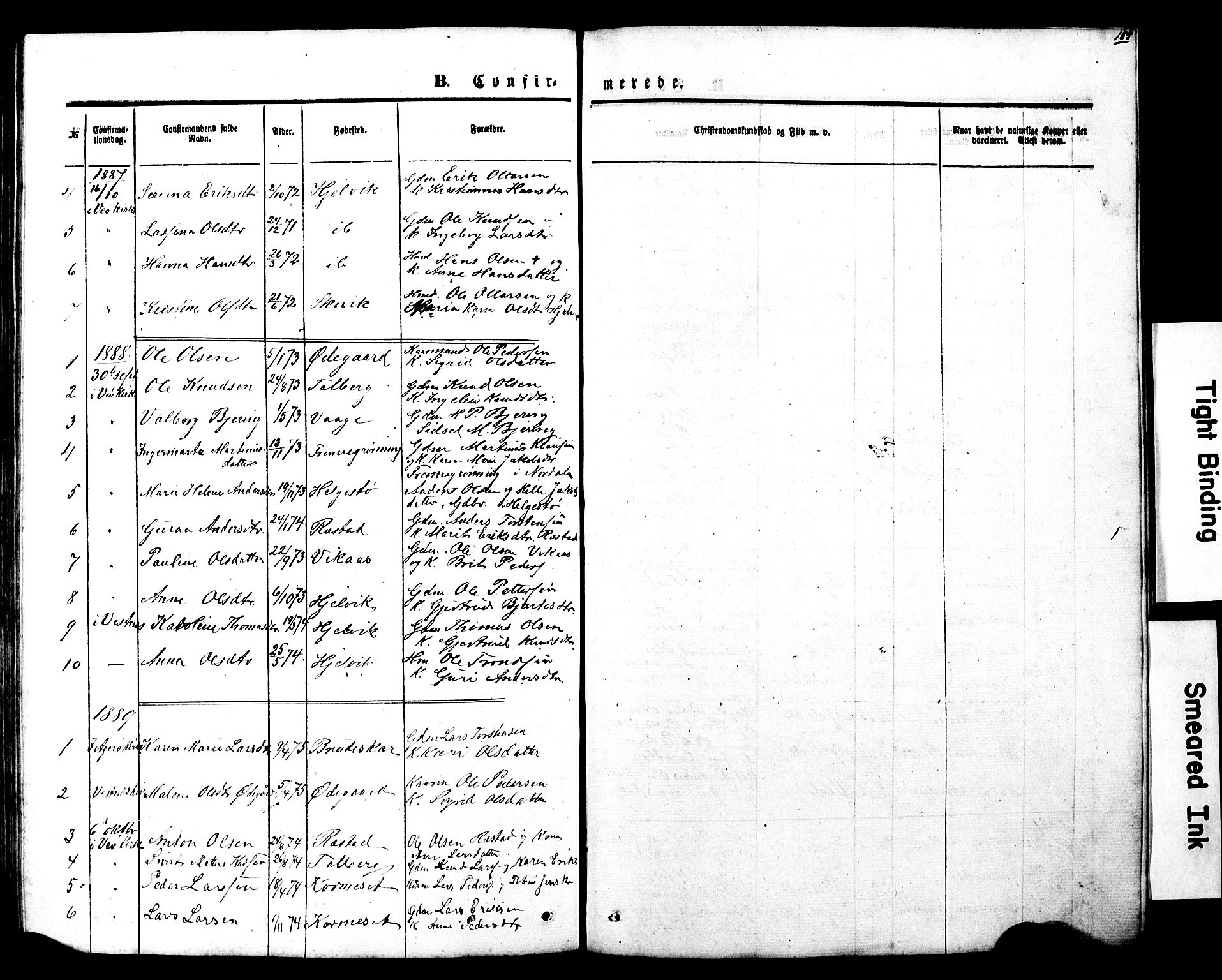 Ministerialprotokoller, klokkerbøker og fødselsregistre - Møre og Romsdal, SAT/A-1454/550/L0618: Parish register (copy) no. 550C01, 1870-1927, p. 155
