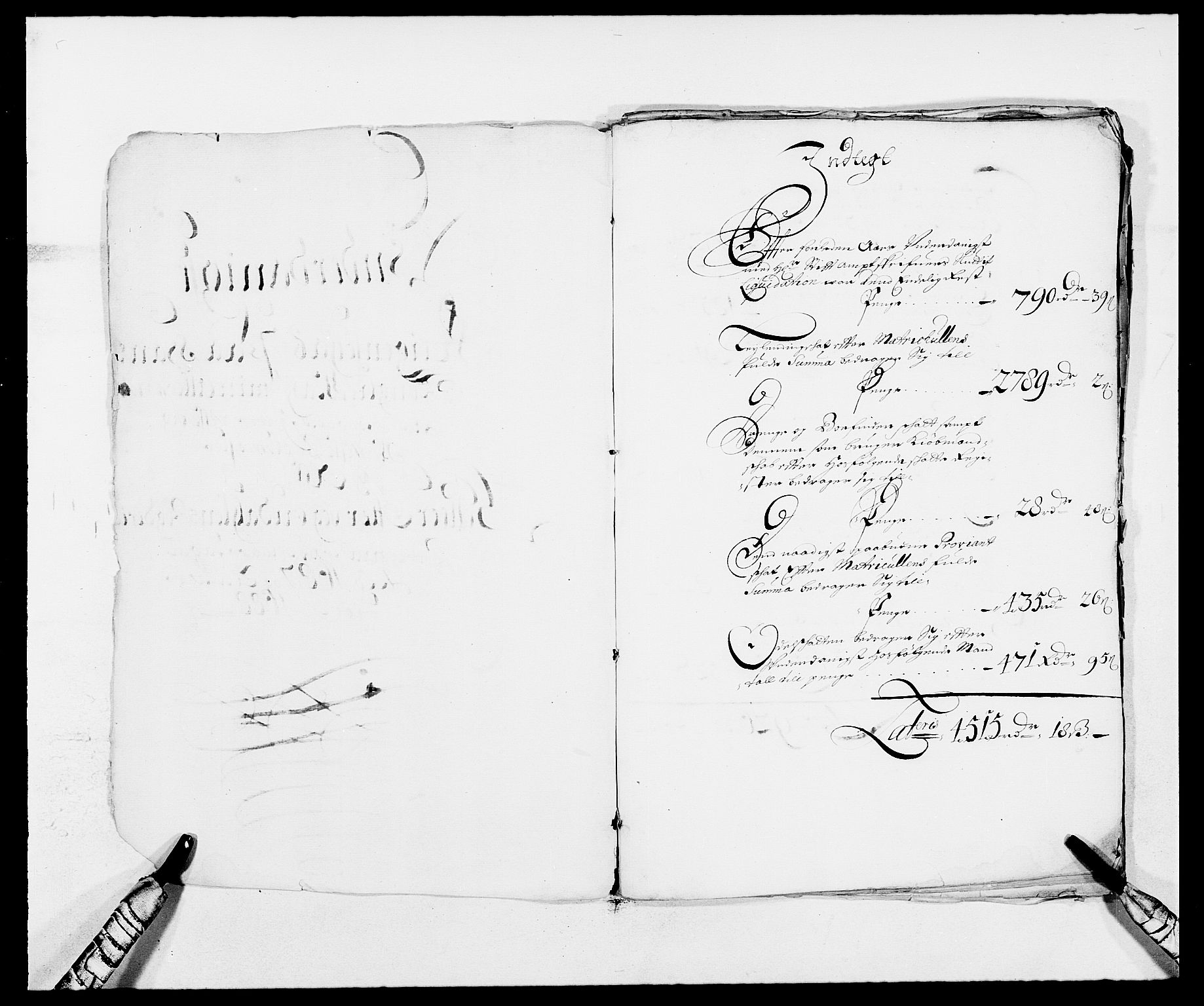 Rentekammeret inntil 1814, Reviderte regnskaper, Fogderegnskap, RA/EA-4092/R13/L0824: Fogderegnskap Solør, Odal og Østerdal, 1687, p. 3